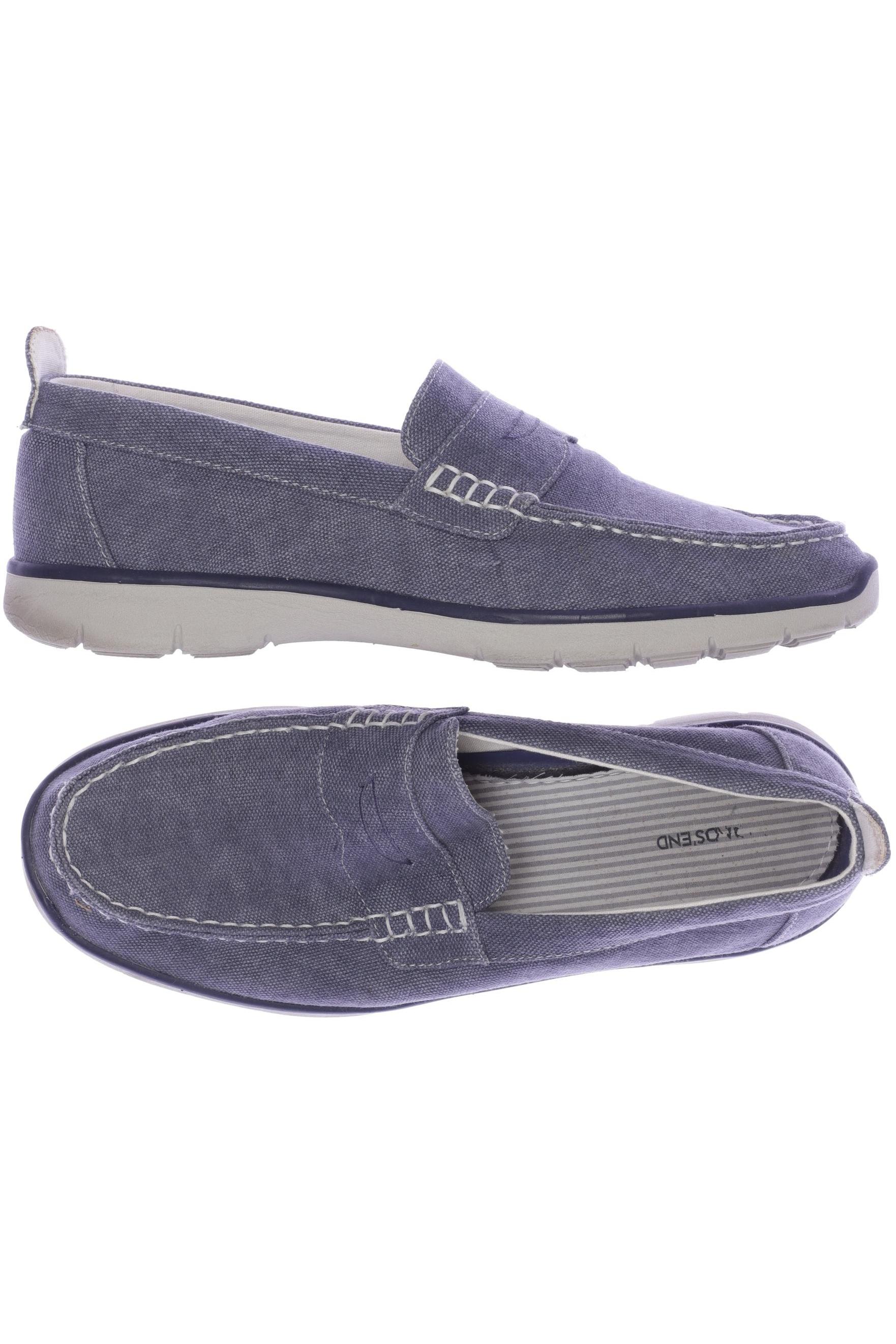 

Lands End Herren Halbschuh, blau, Gr. 43