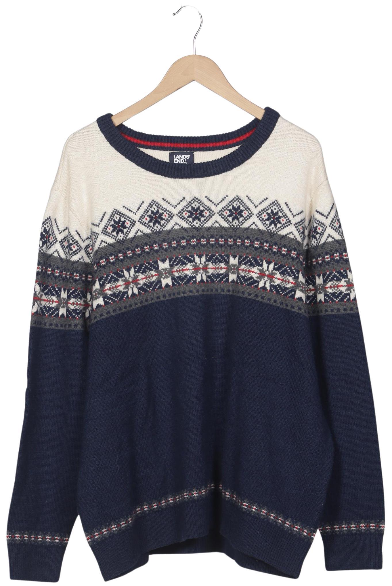 Thumbnail - Lands End Herren Pullover, mehrfarbig, Gr. 56