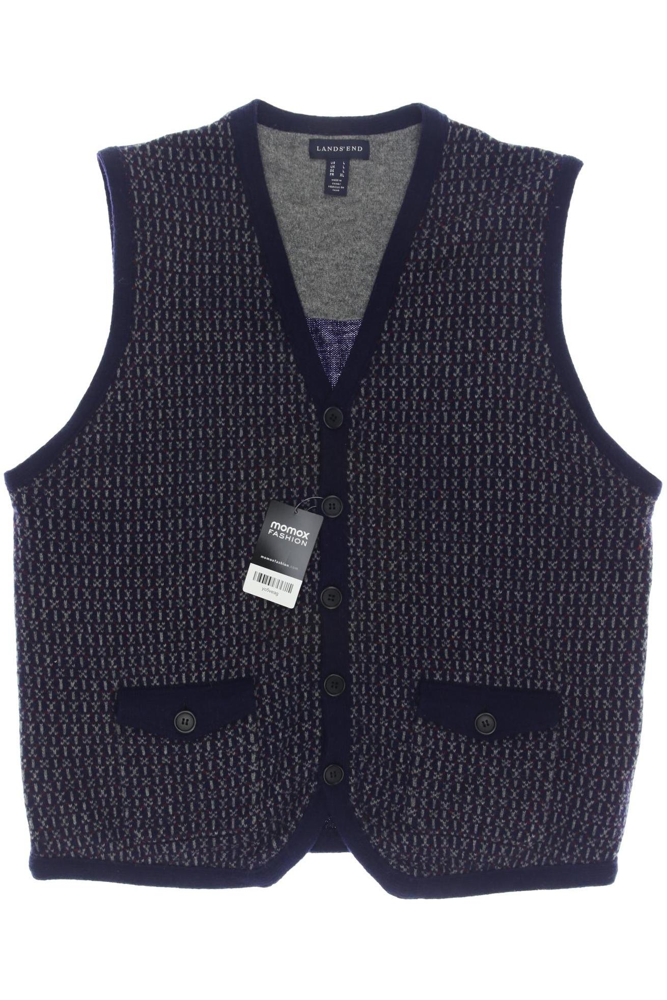 

Lands End Herren Weste, marineblau, Gr. 52