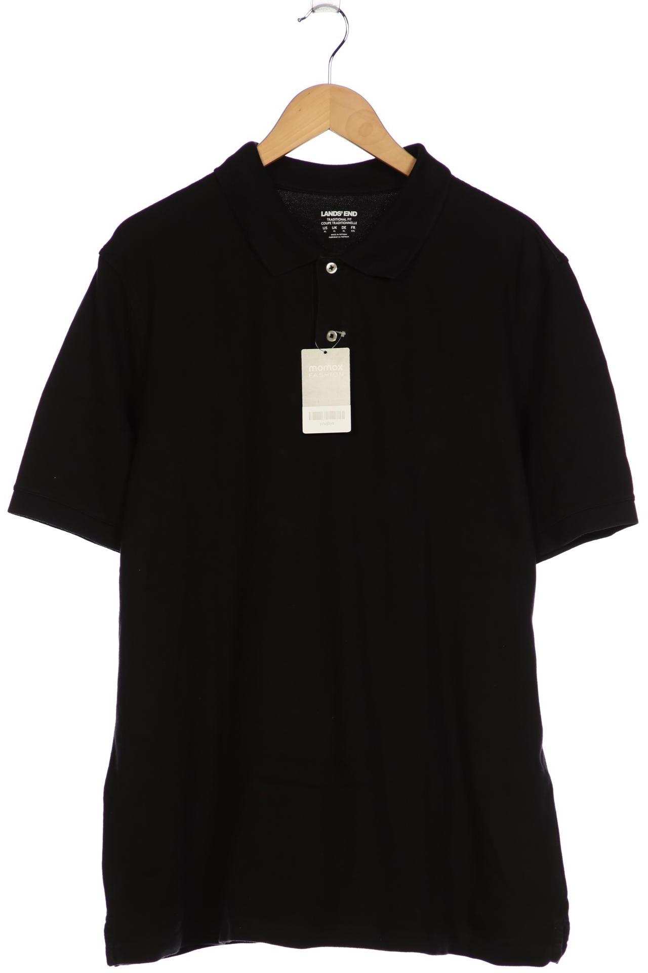 

Lands End Herren Poloshirt, schwarz, Gr. 54