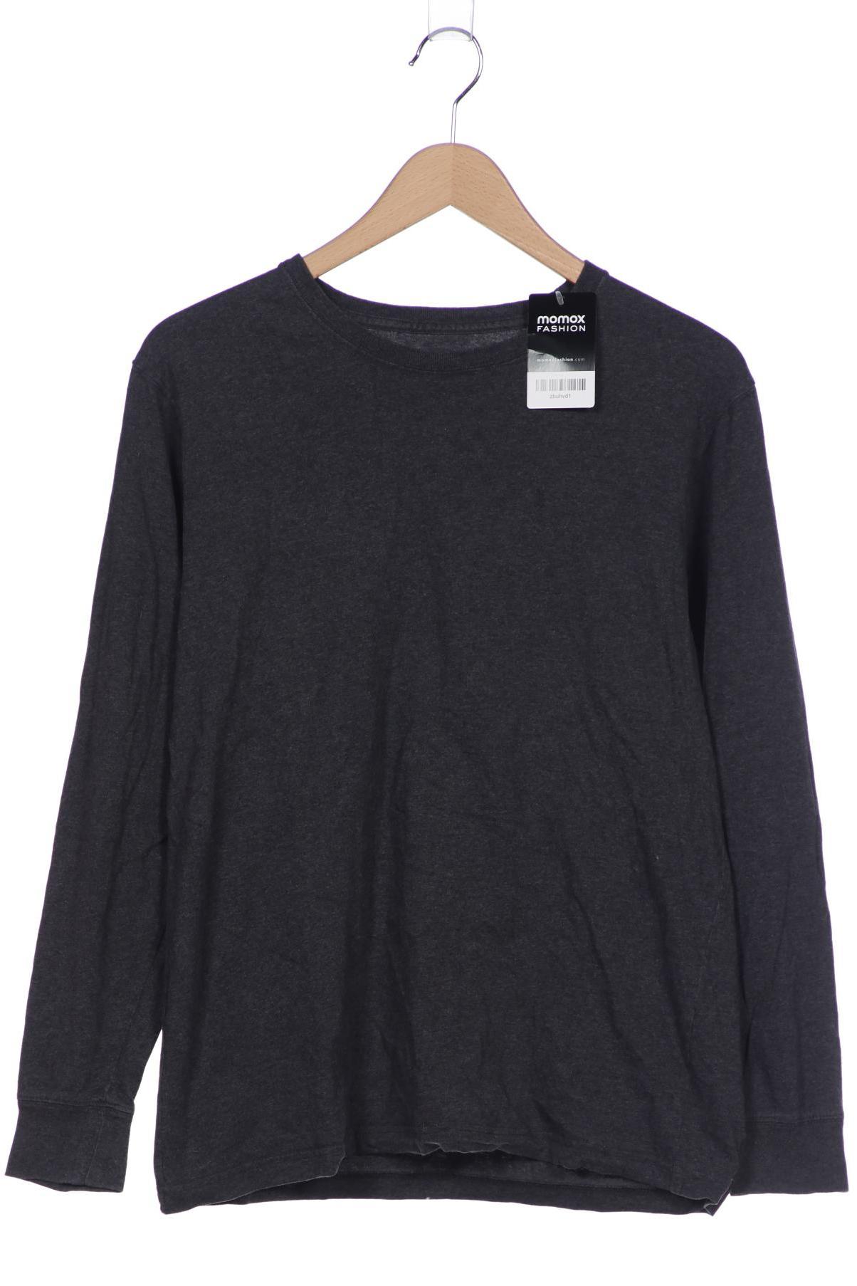 

Lands End Herren Langarmshirt, grau, Gr. 48