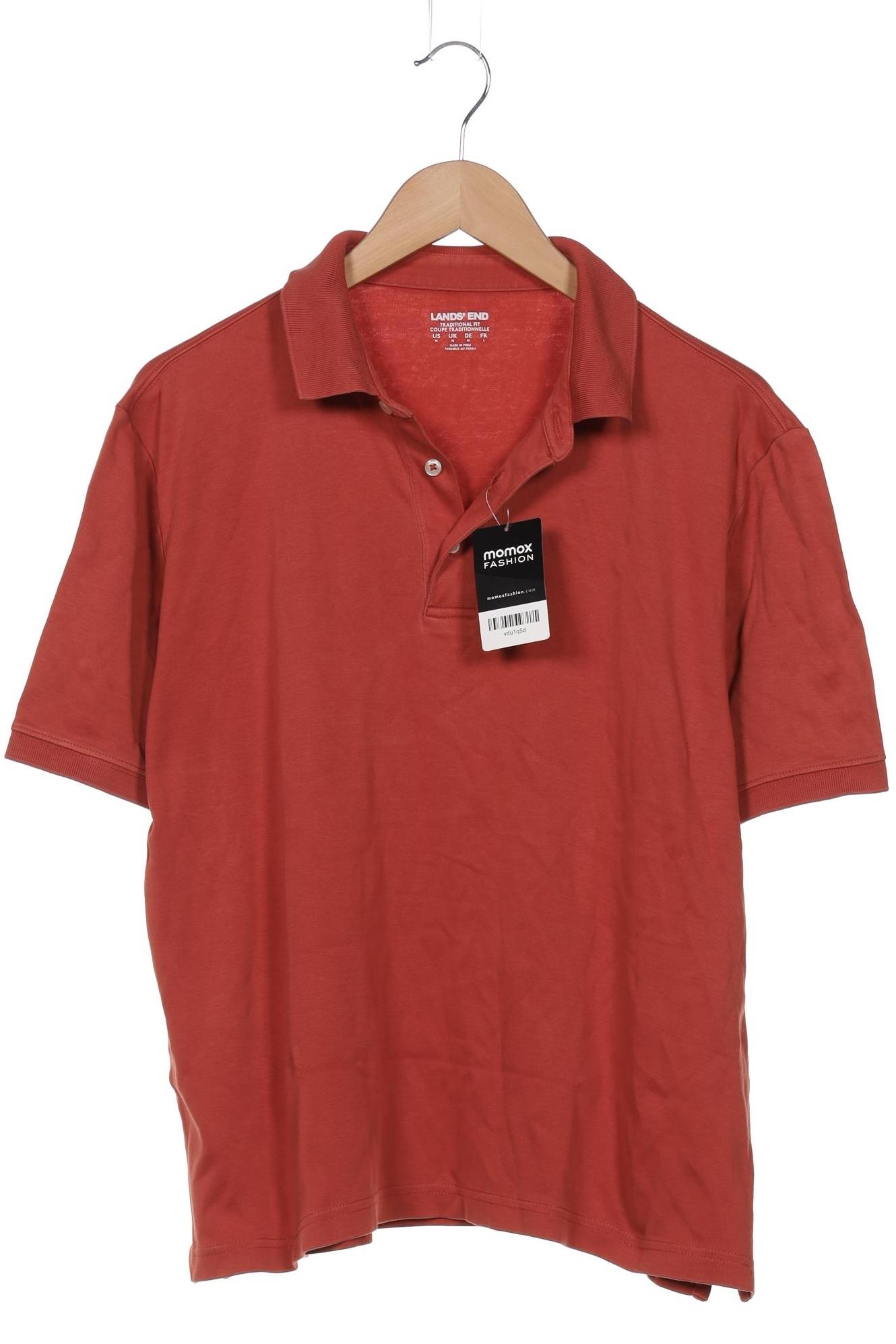 Thumbnail - Lands End Herren Poloshirt, rot, Gr. 48