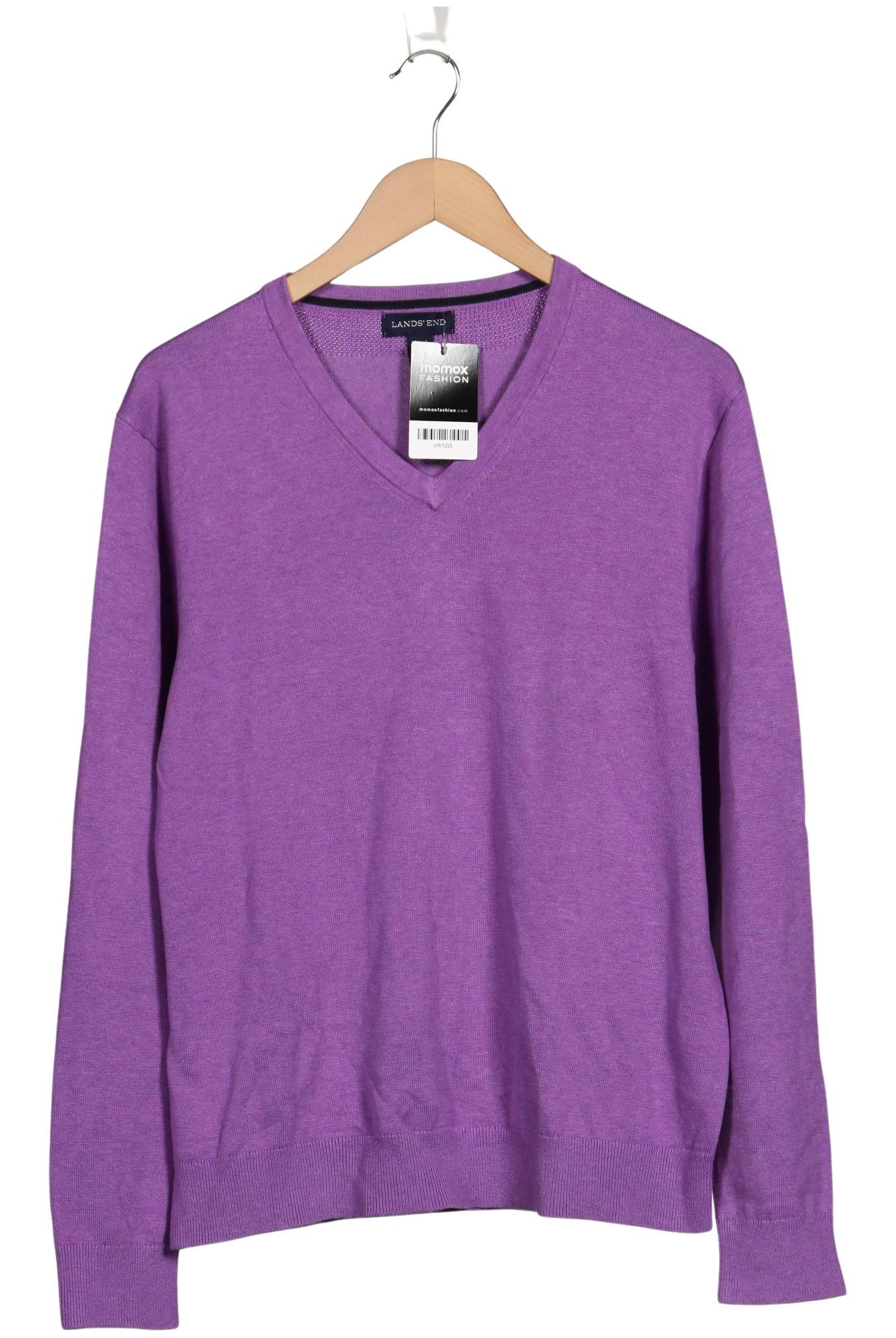 

Lands End Herren Pullover, flieder, Gr. 52
