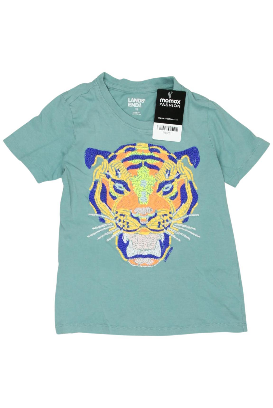 

Lands End Herren T-Shirt, türkis, Gr. 122