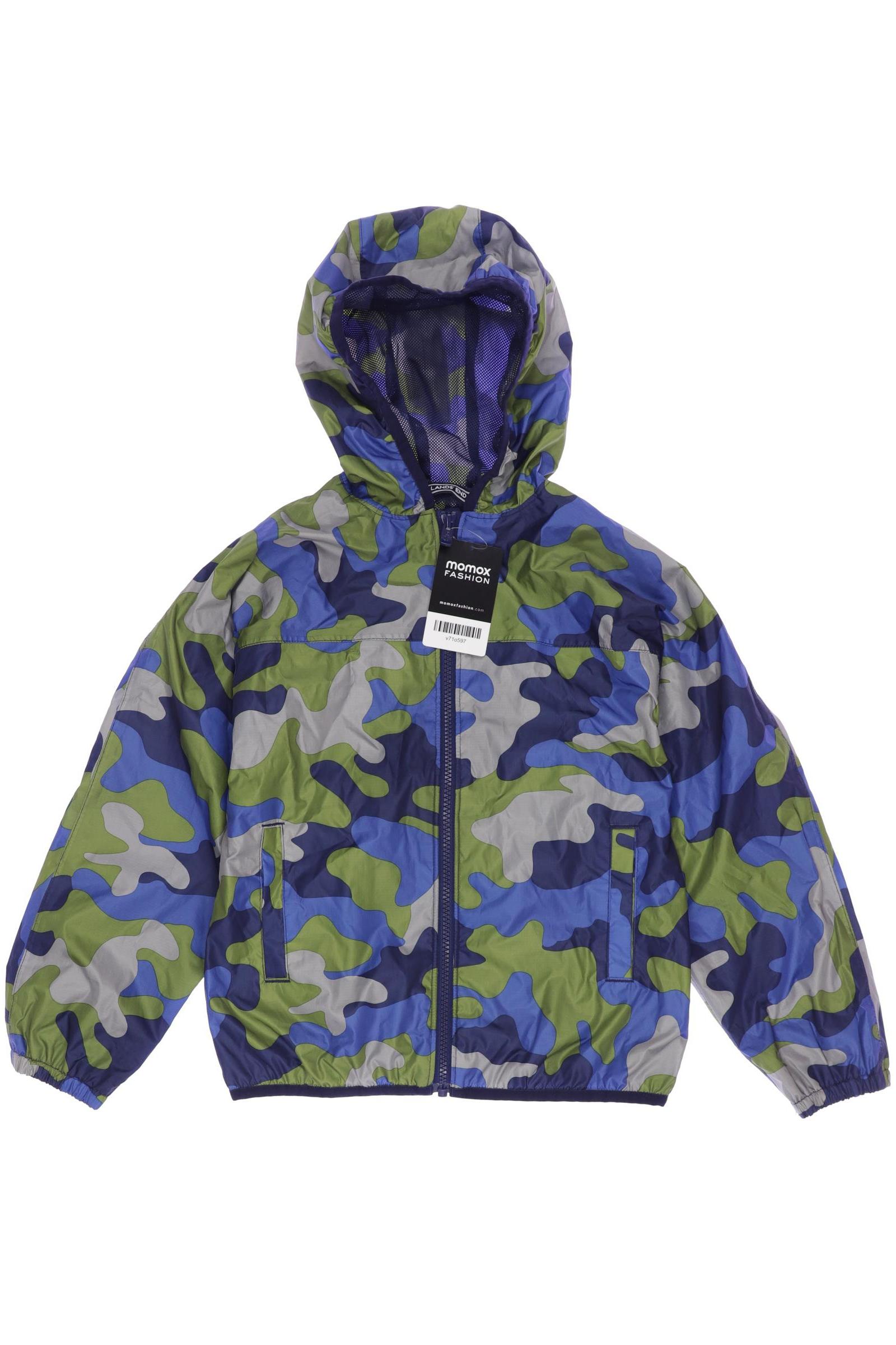 

Lands End Herren Jacke, blau, Gr. 128