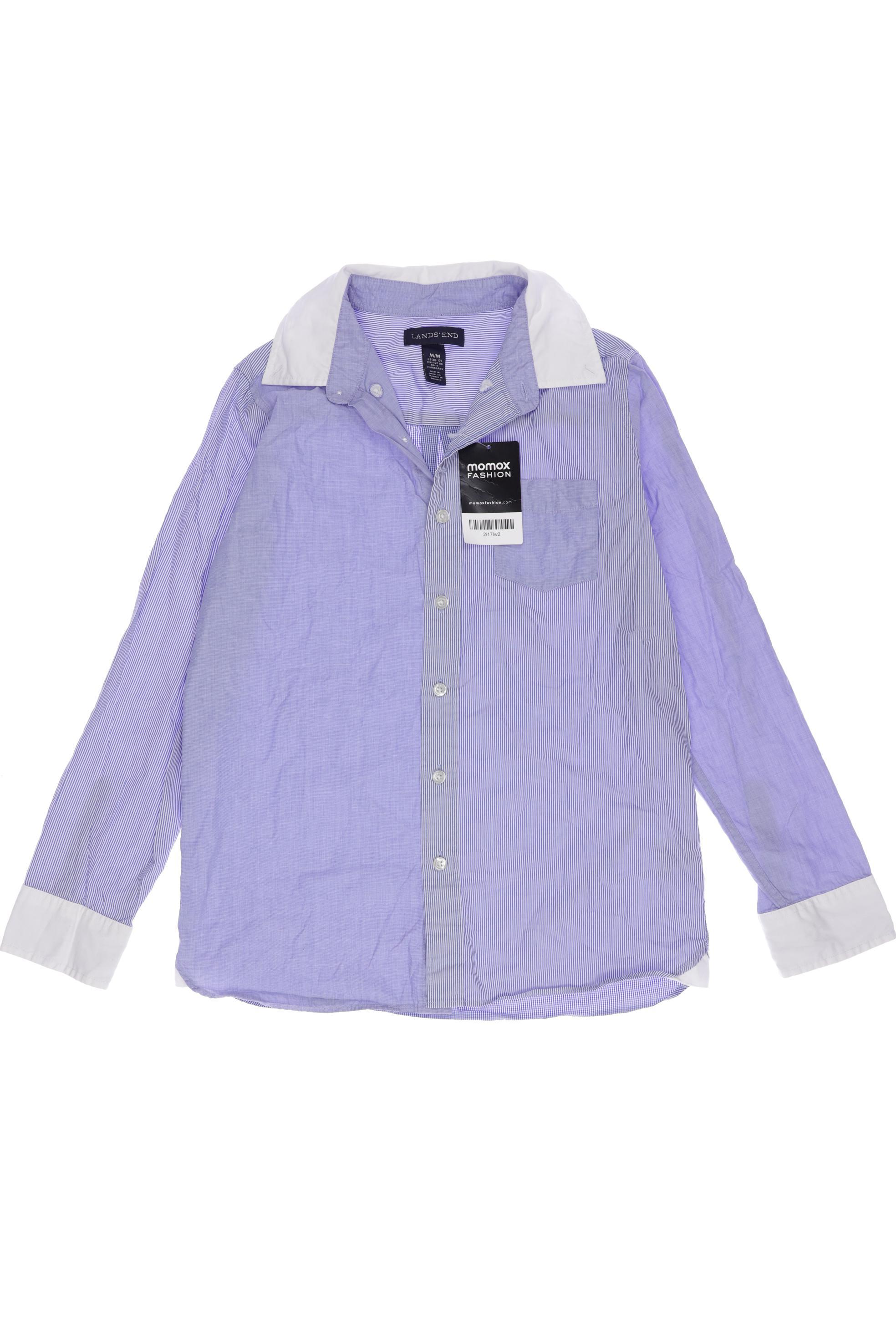

Lands End Herren Hemd, blau, Gr. 146