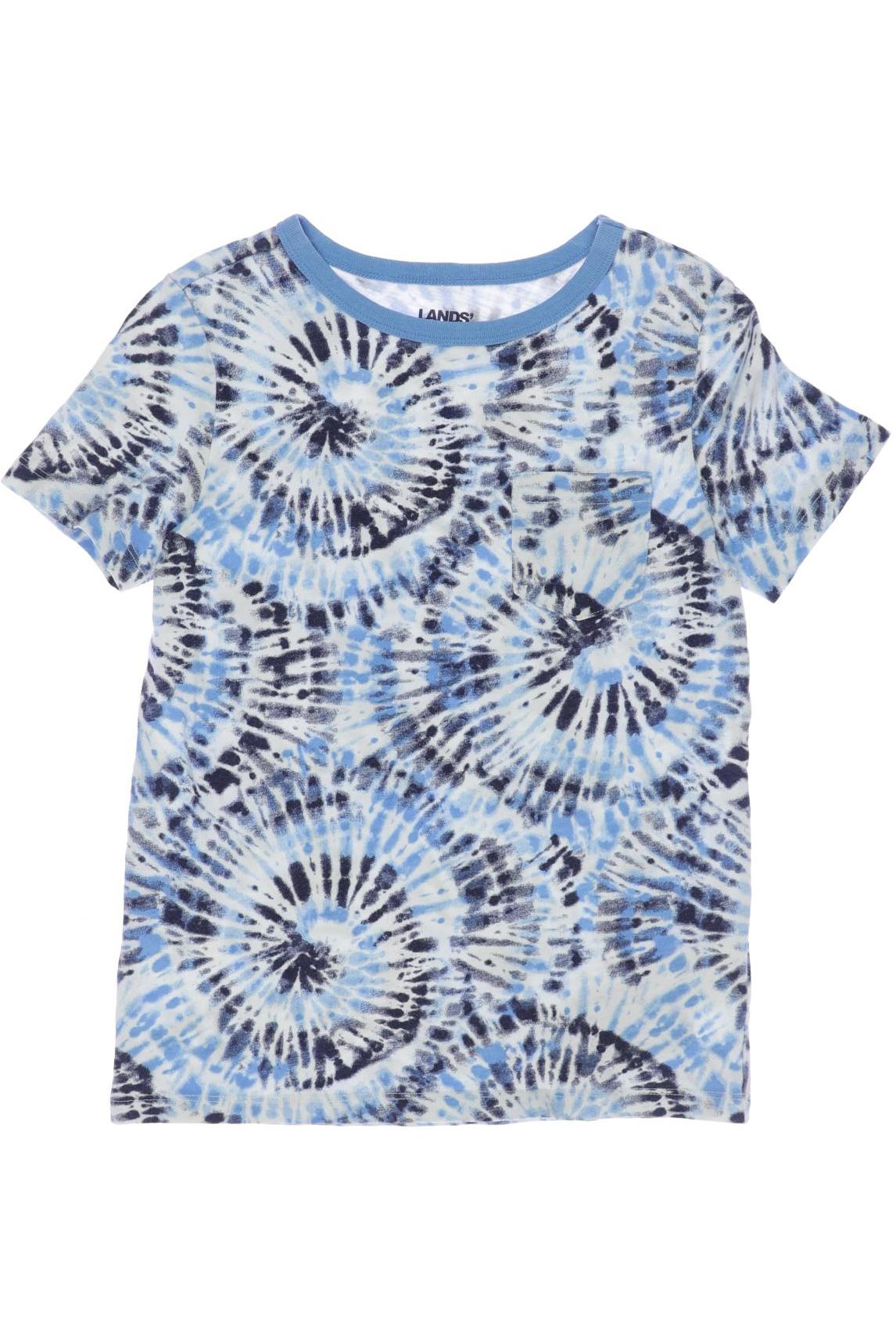 

Lands End Herren T-Shirt, blau, Gr. 146