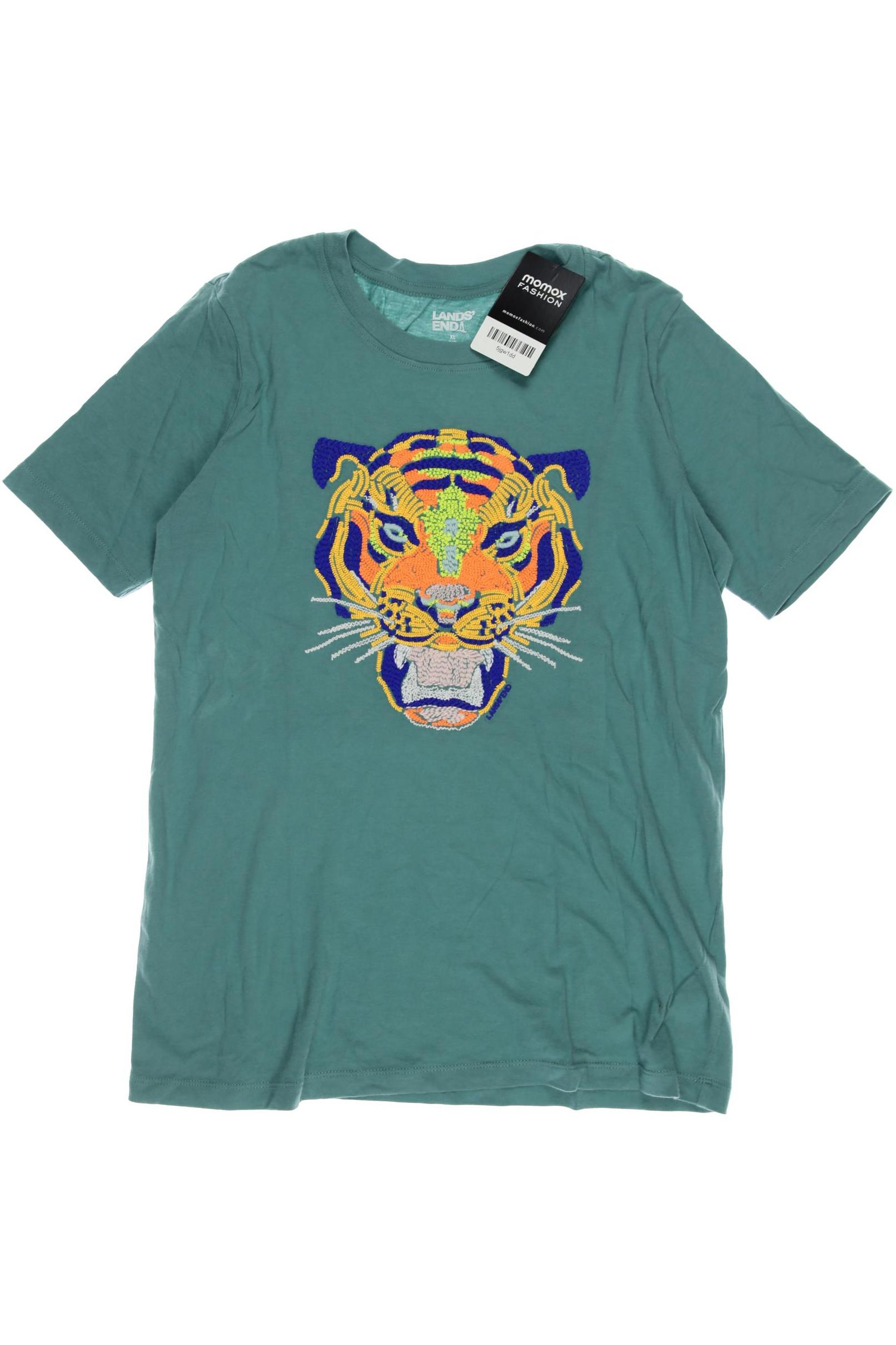 

Lands End Herren T-Shirt, türkis, Gr. 170