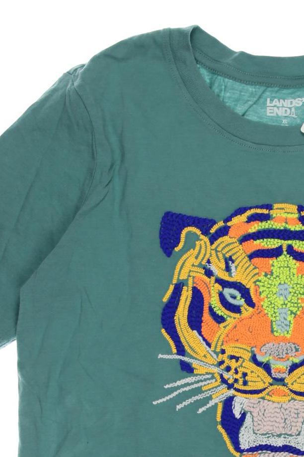 Thumbnail - Lands End Jungen T-Shirt, türkis, Gr. 170