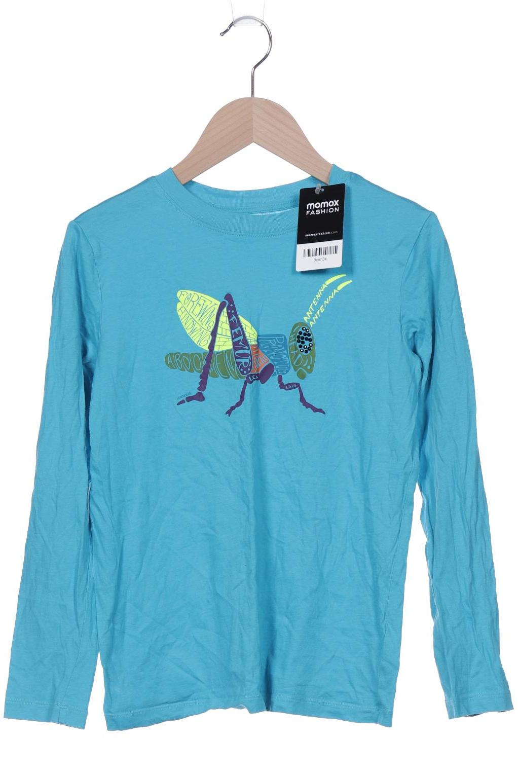 

Lands End Herren Langarmshirt, blau, Gr. 158