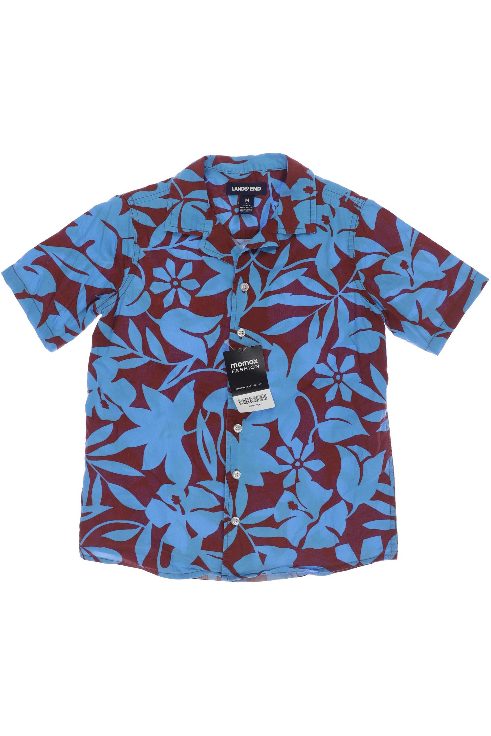 

Lands End Herren Hemd, blau, Gr. 128