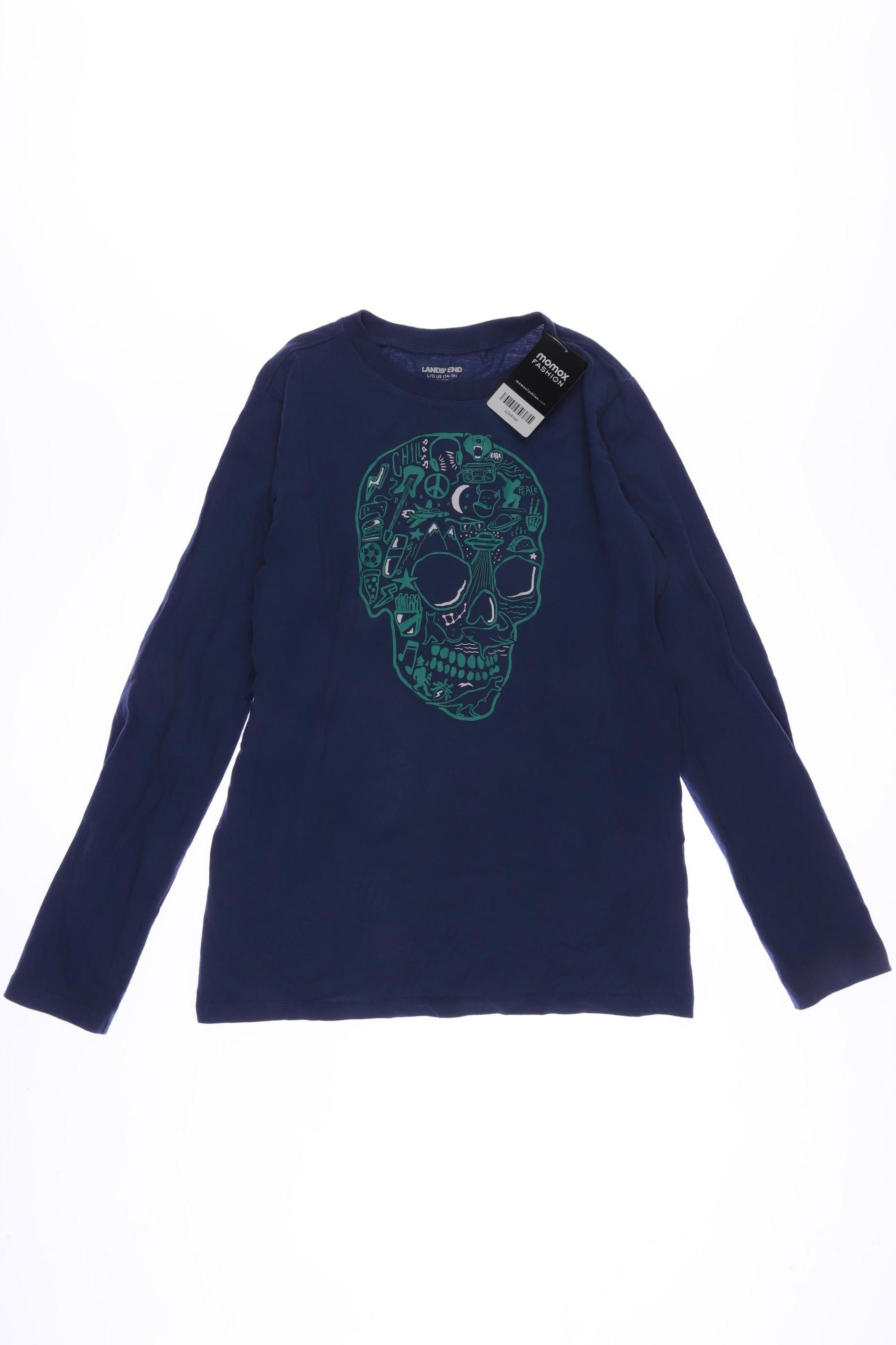 

Lands´End Jungen Langarmshirt, blau