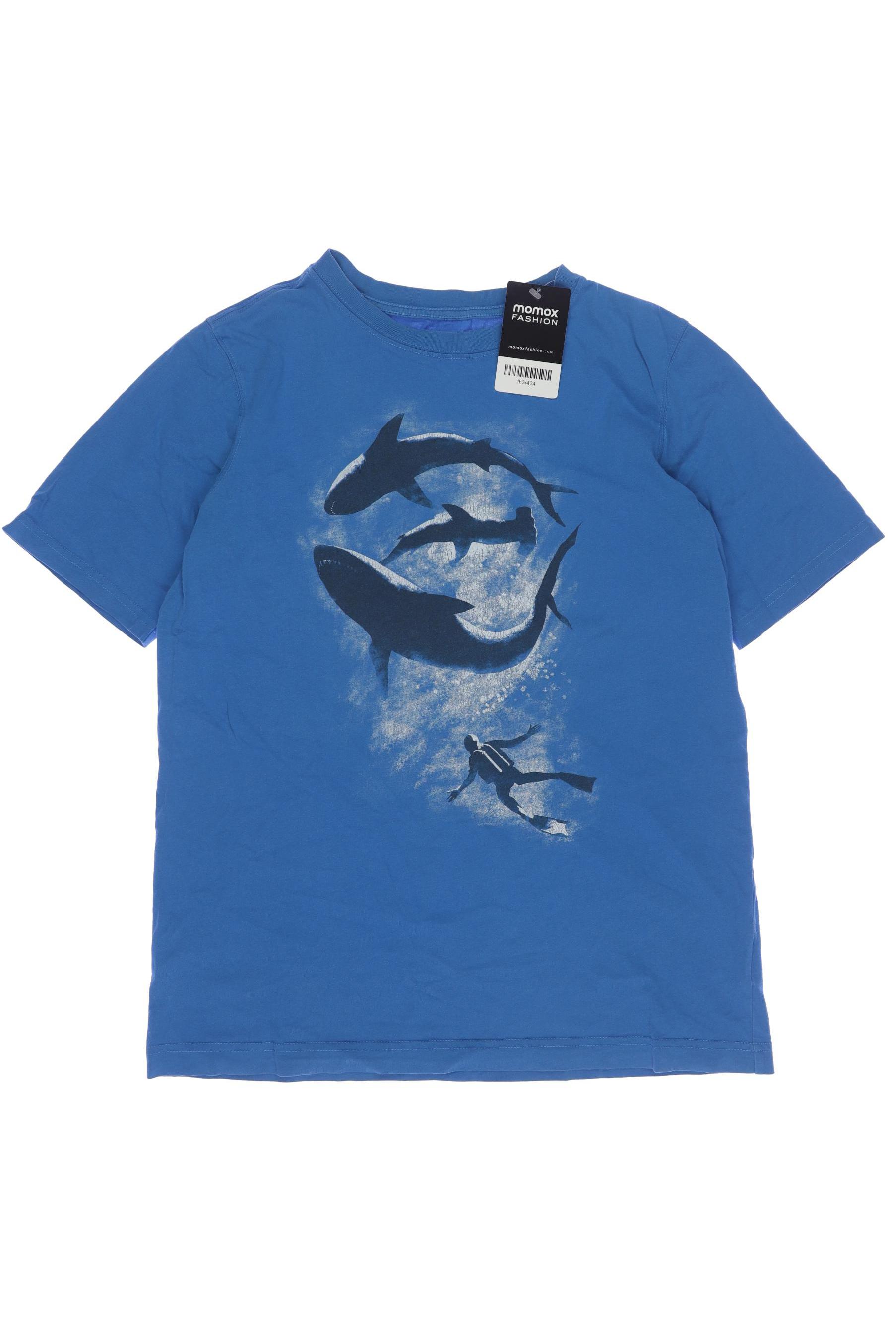 

Lands End Jungen T-Shirt, blau