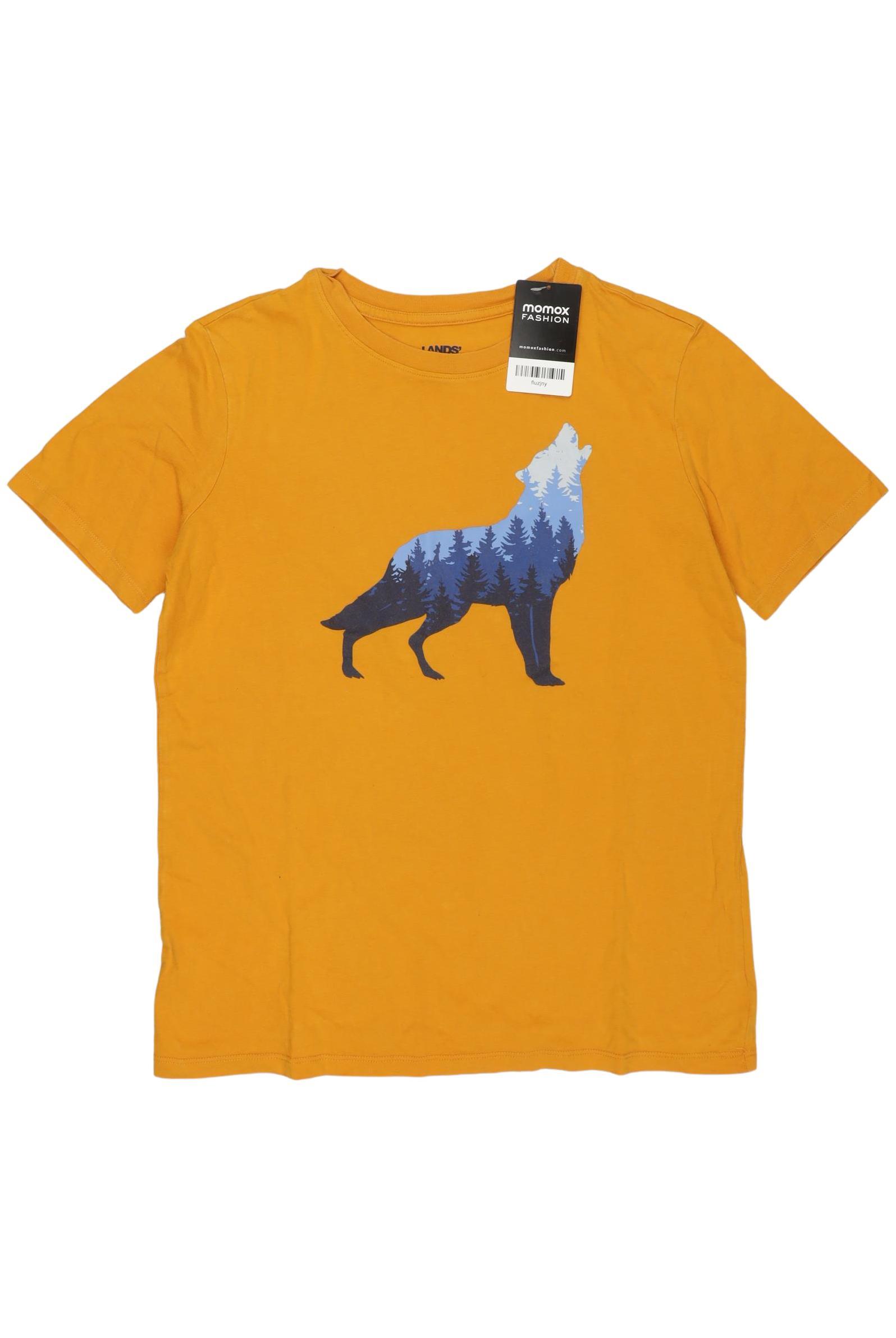 

Lands End Jungen T-Shirt, gelb, Gr. 170