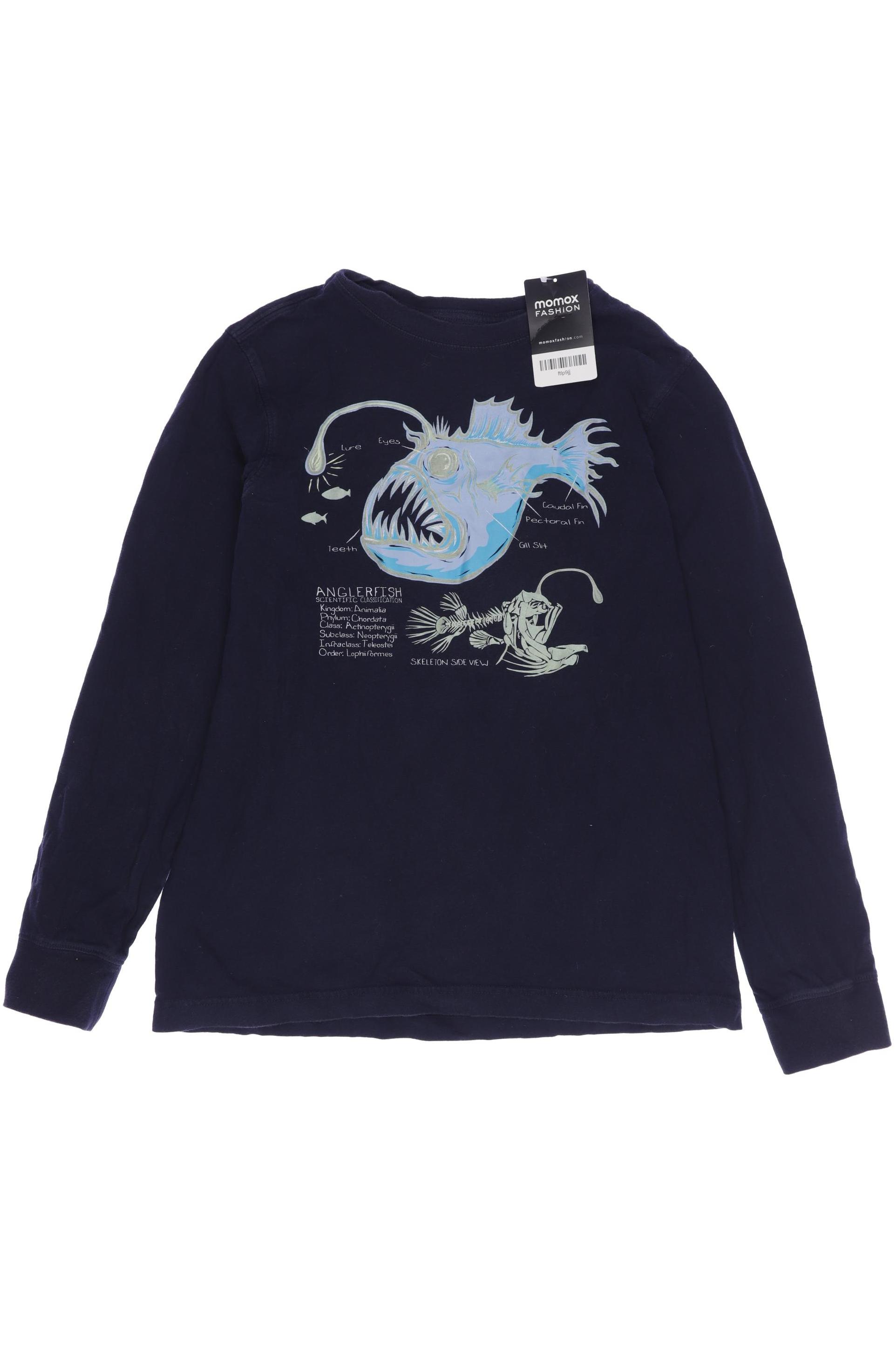 

Lands End Jungen Langarmshirt, blau