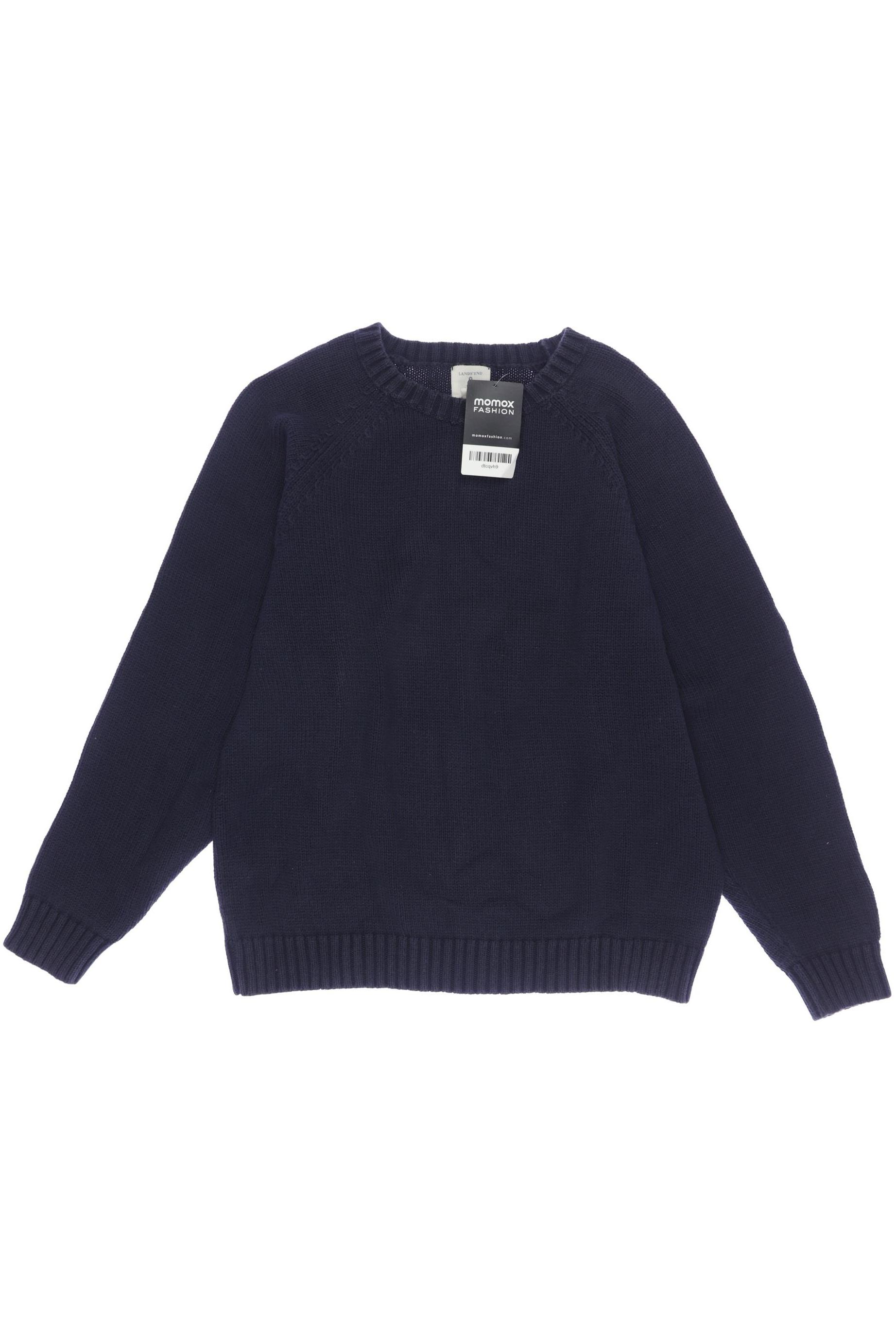 

Lands End Herren Pullover, marineblau, Gr. 158