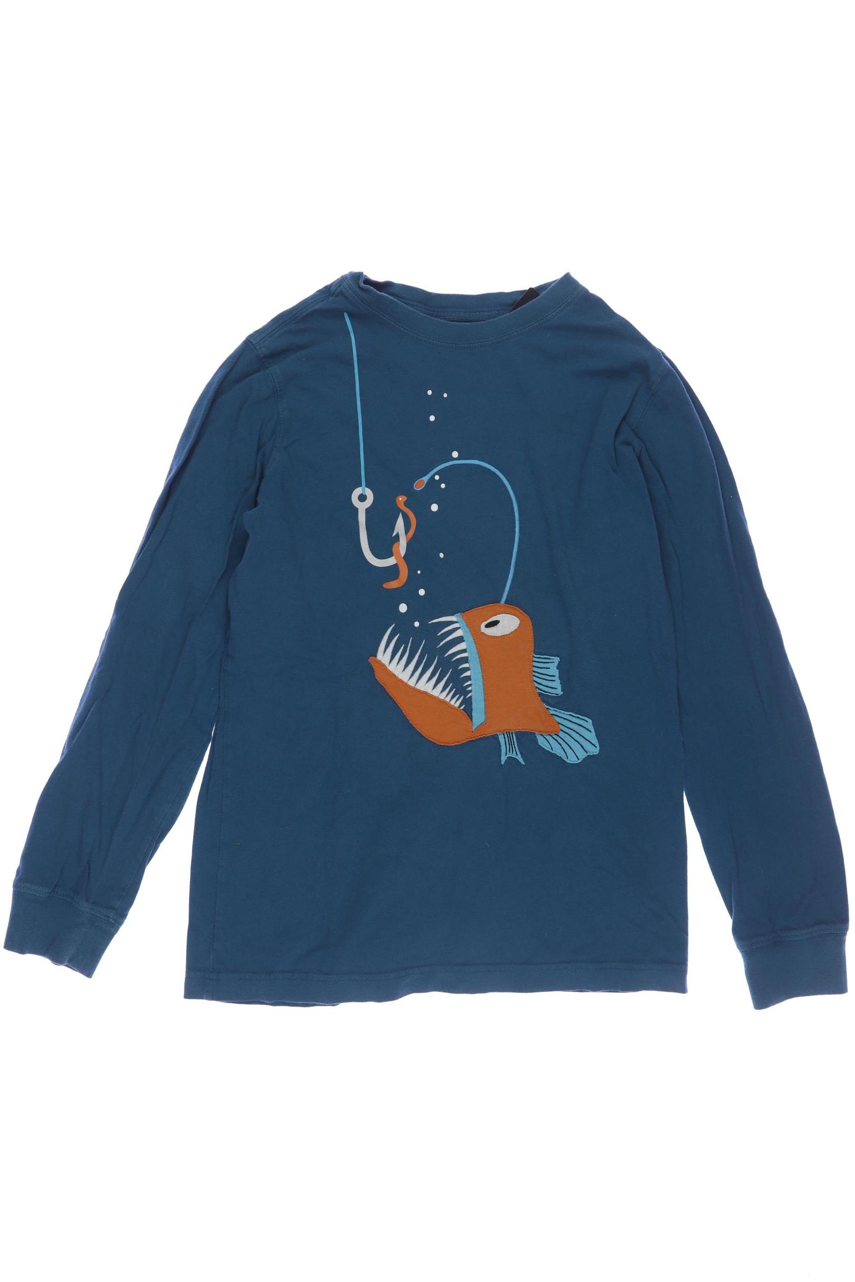 

Lands End Jungen Langarmshirt, türkis