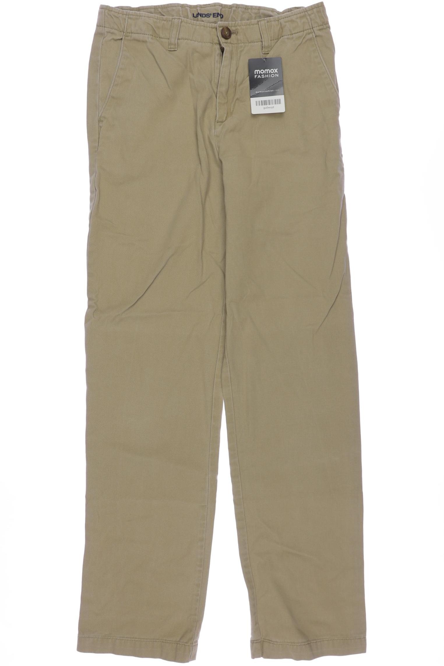 

Lands End Herren Stoffhose, beige, Gr. 152