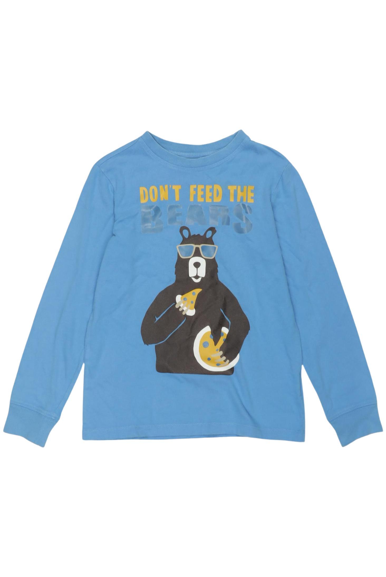 

Lands End Jungen Langarmshirt, hellblau, Gr. 122/128