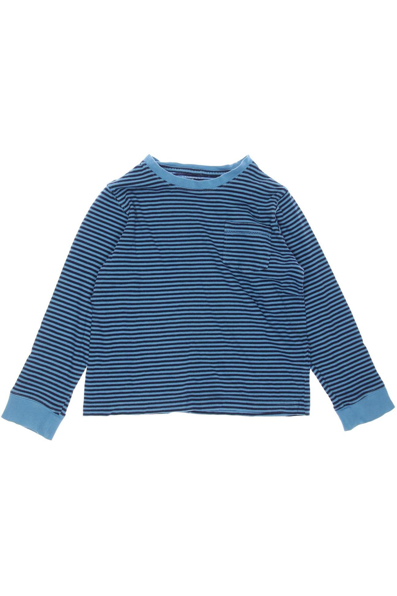 

Lands End Herren Langarmshirt, blau, Gr. 110/116