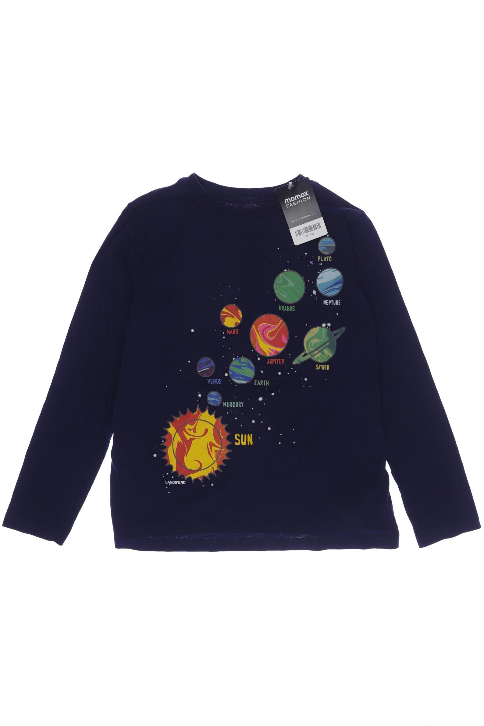 

Lands´End Jungen Langarmshirt, marineblau