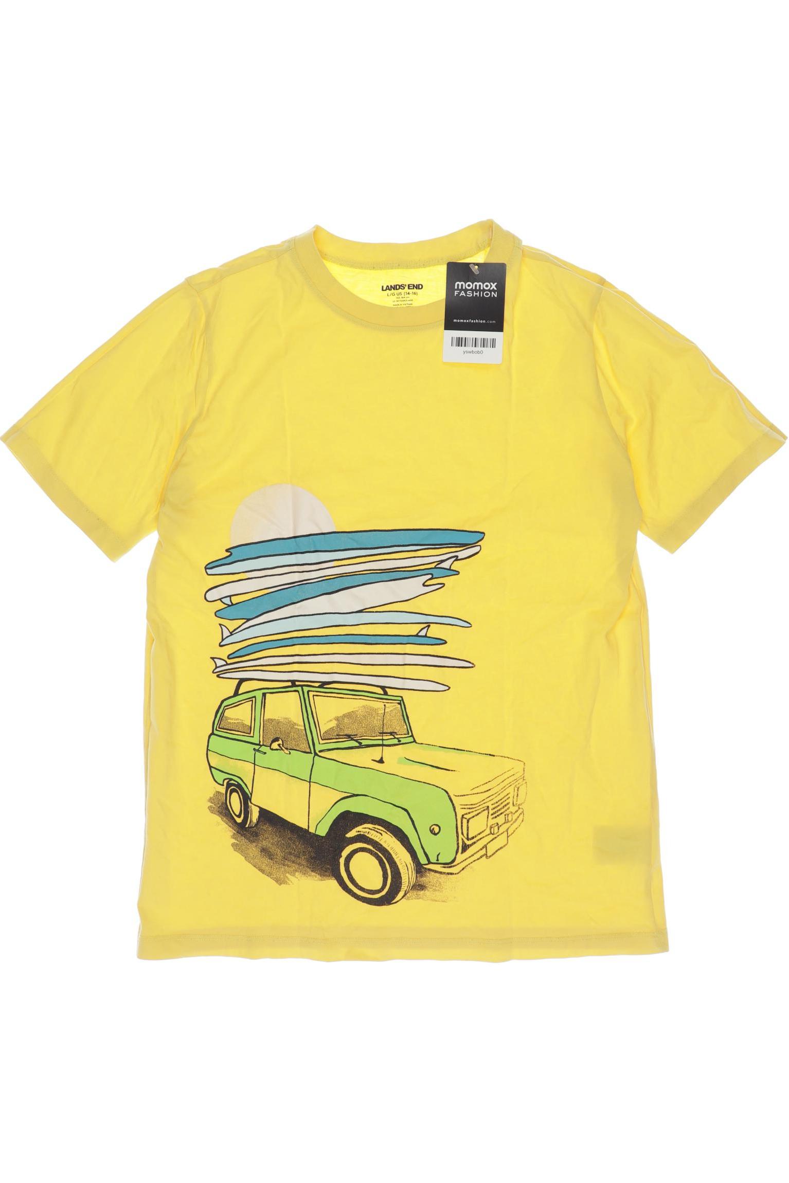 

Lands End Herren T-Shirt, gelb, Gr. 158