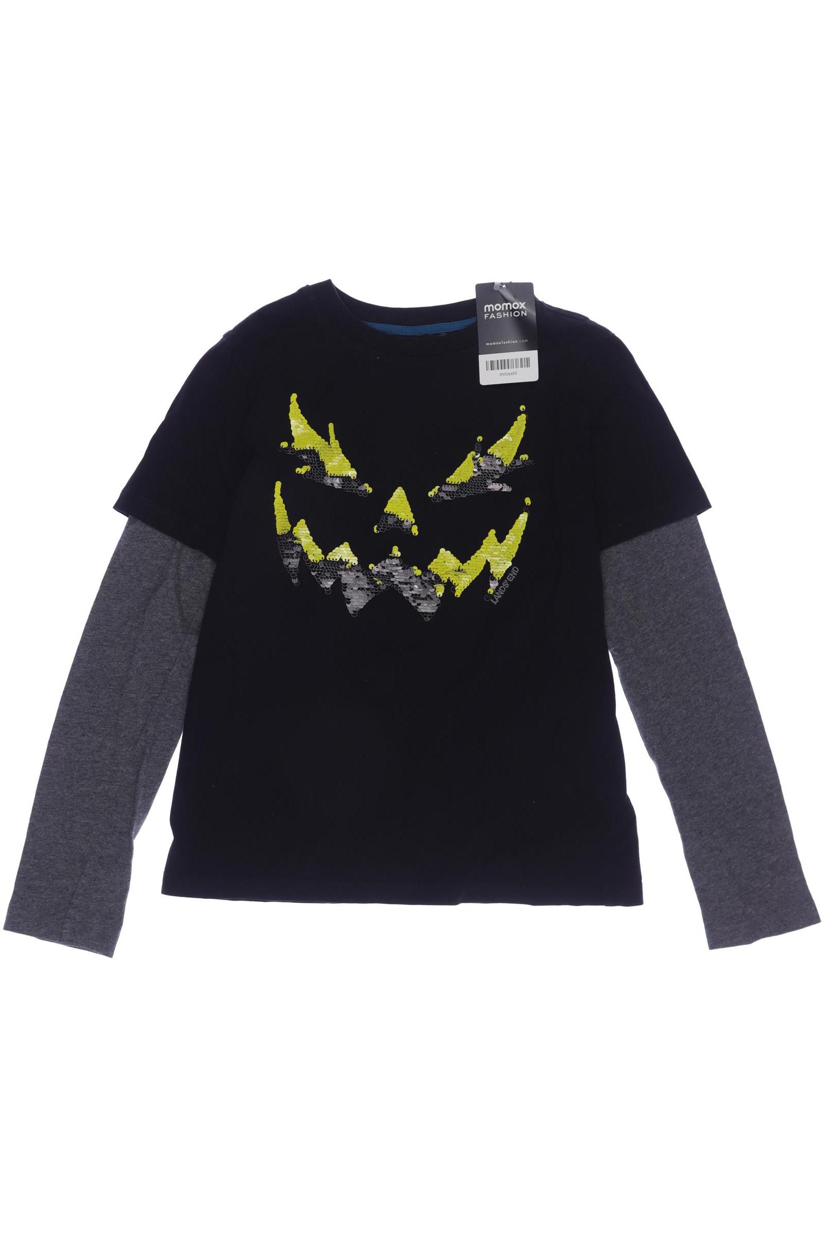 

Lands´End Jungen Langarmshirt, schwarz