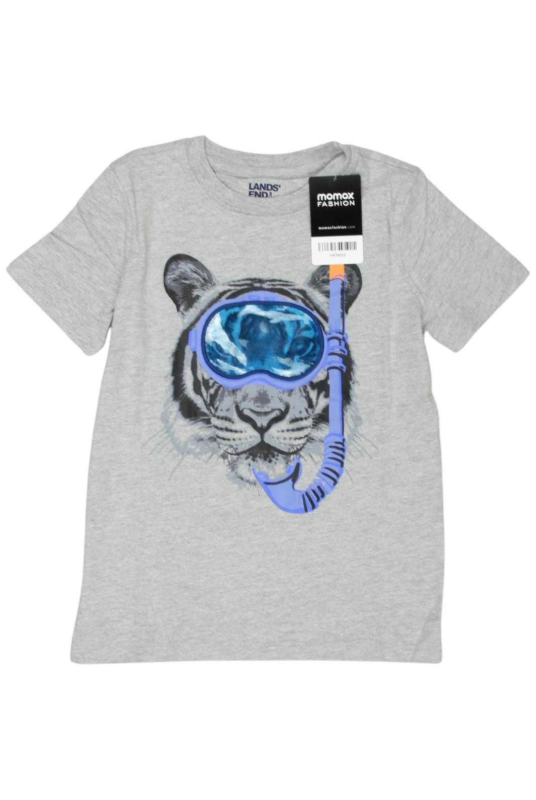 

Lands End Herren T-Shirt, grau, Gr. 134