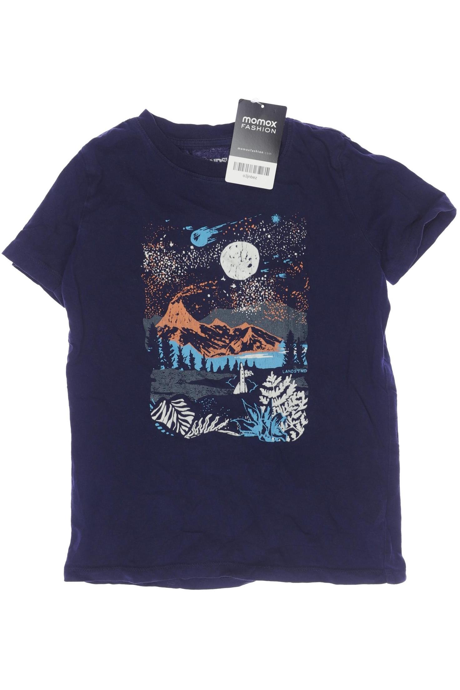 

Lands End Herren T-Shirt, marineblau, Gr. 122