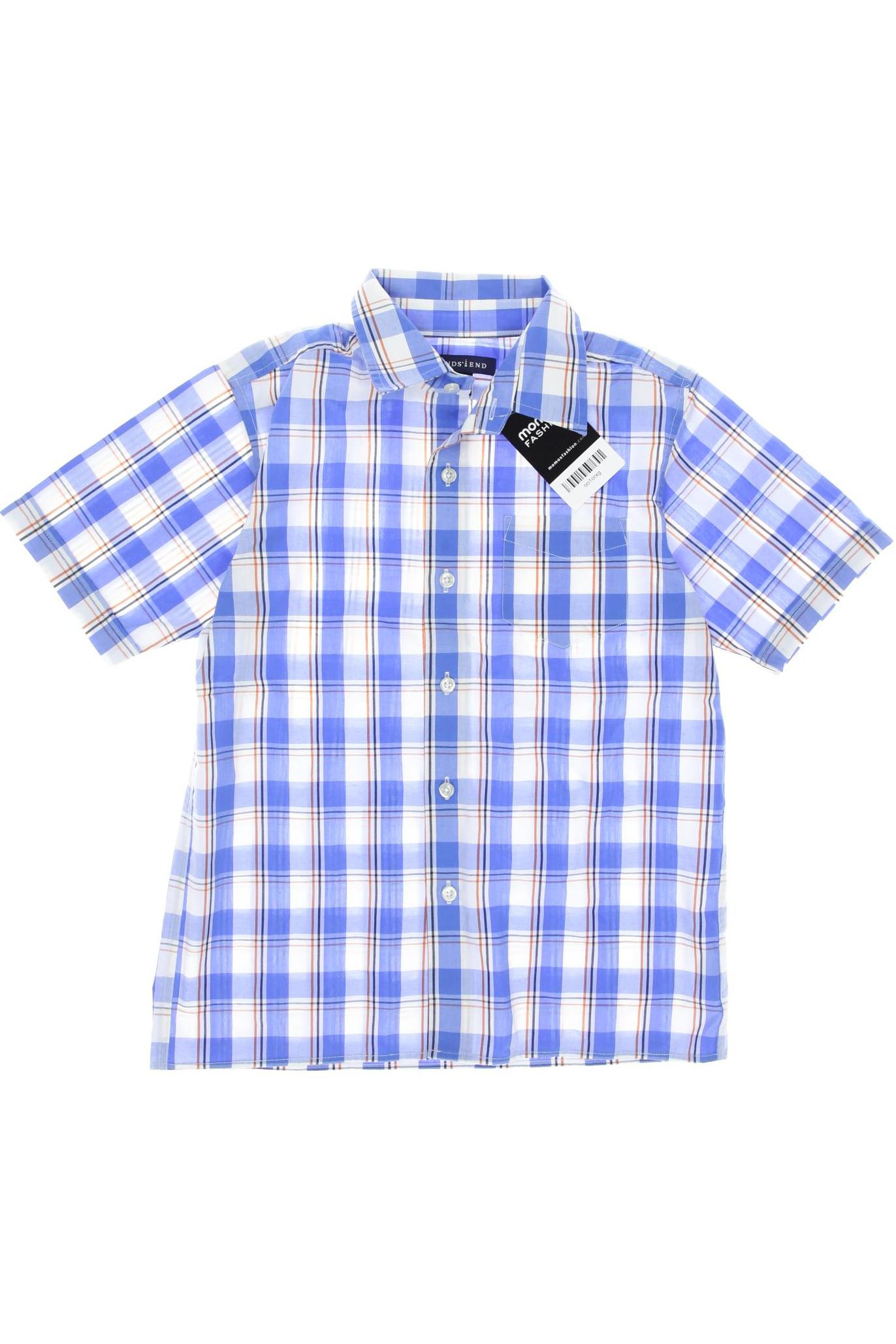 

Lands End Herren Hemd, blau, Gr. 128
