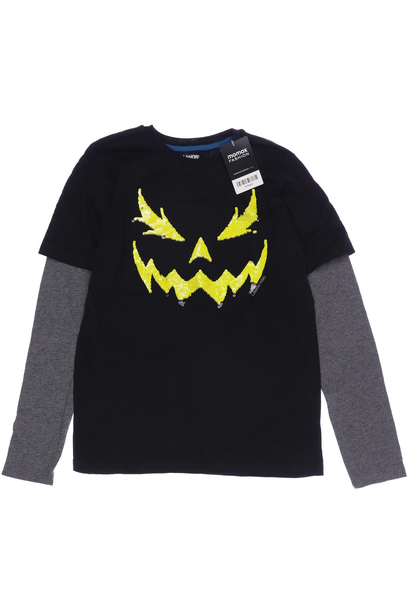 

Lands´End Jungen Langarmshirt, schwarz