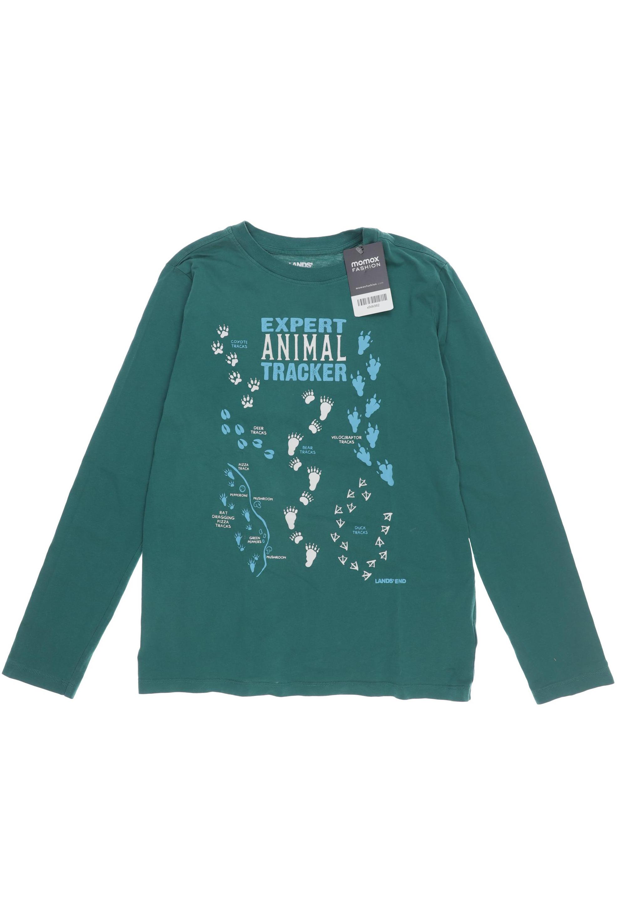 

Lands End Herren Langarmshirt, grün, Gr. 170