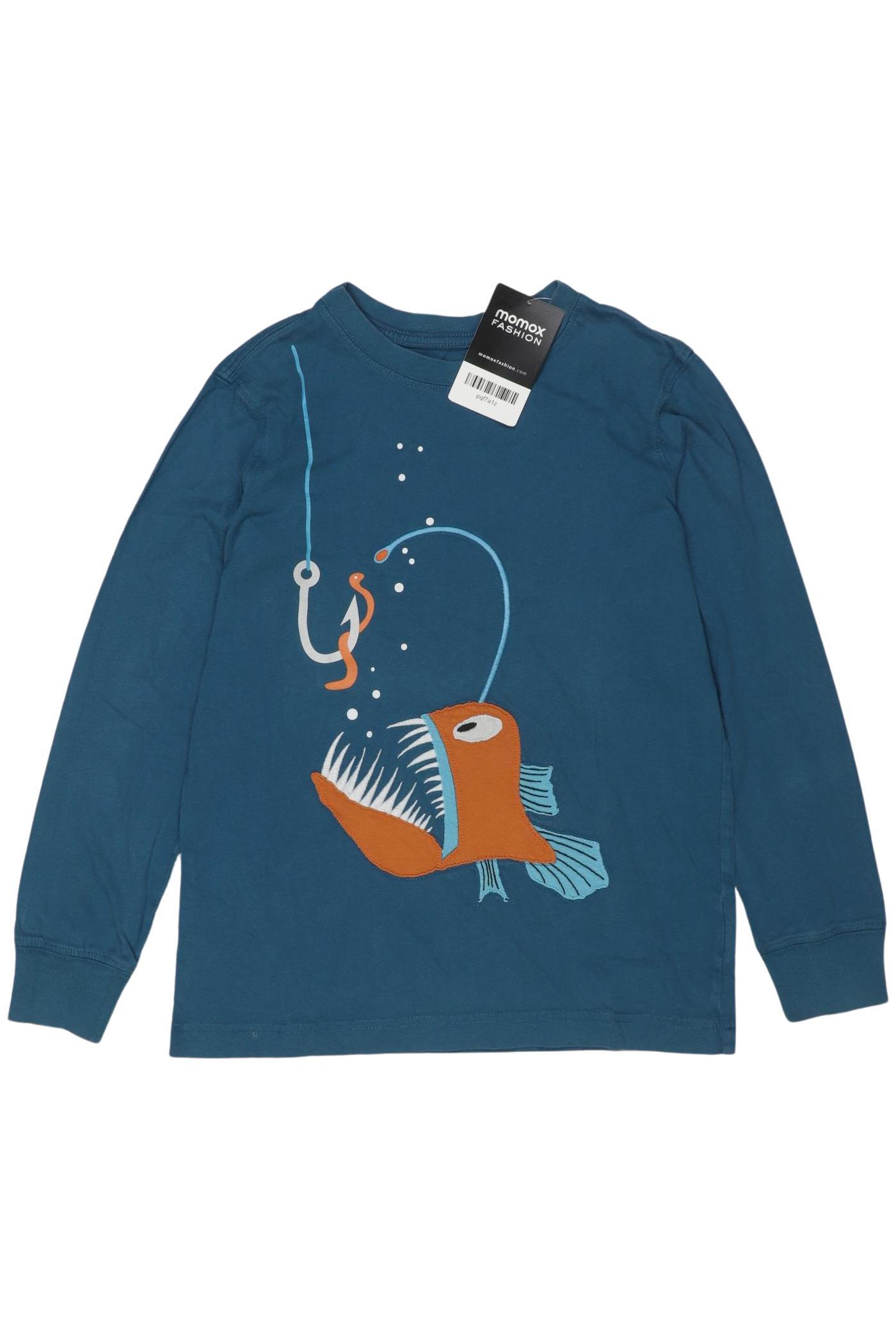 

Lands End Herren Langarmshirt, blau, Gr. 128