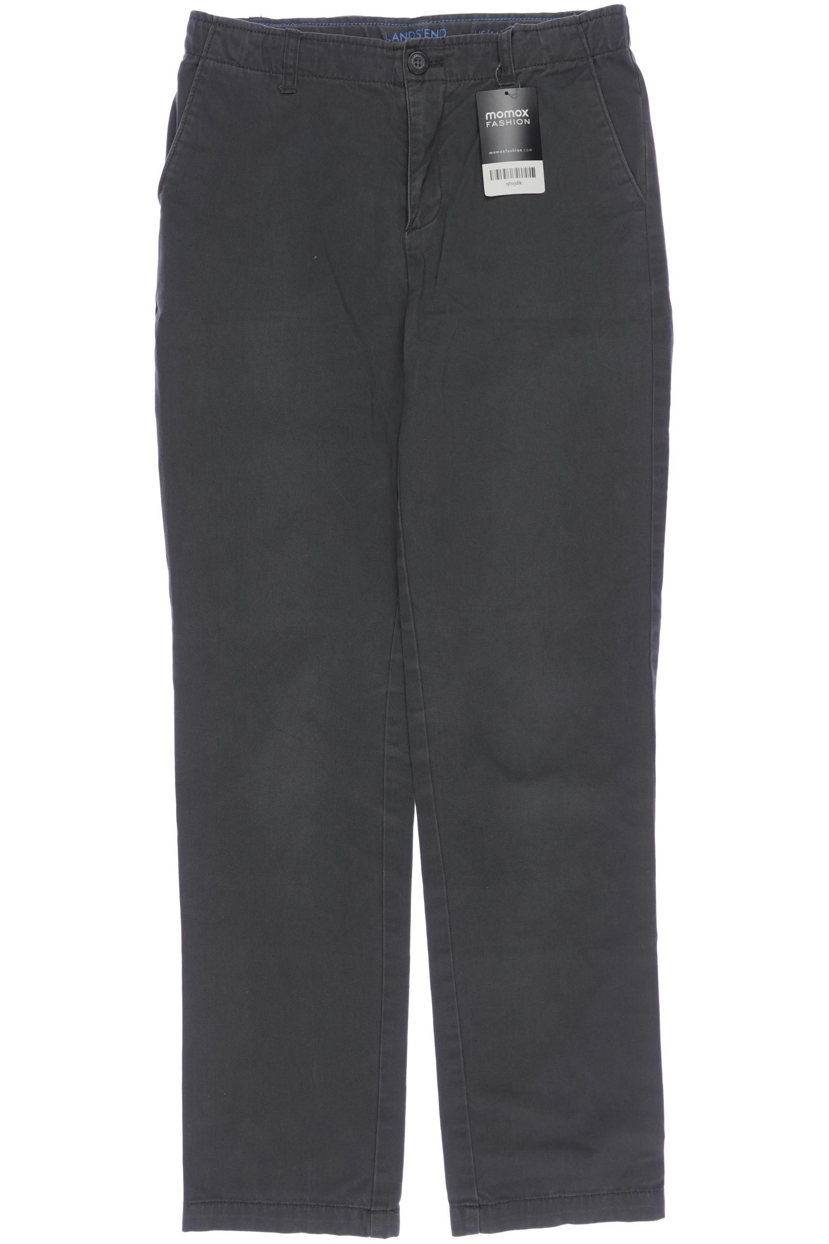 

Lands End Herren Stoffhose, grau, Gr. 152