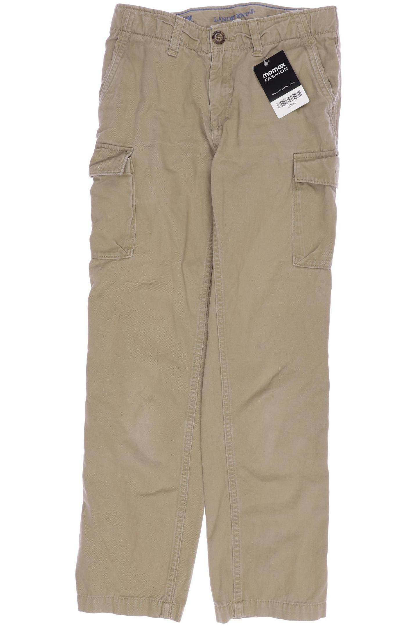 

Lands End Herren Stoffhose, beige, Gr. 146