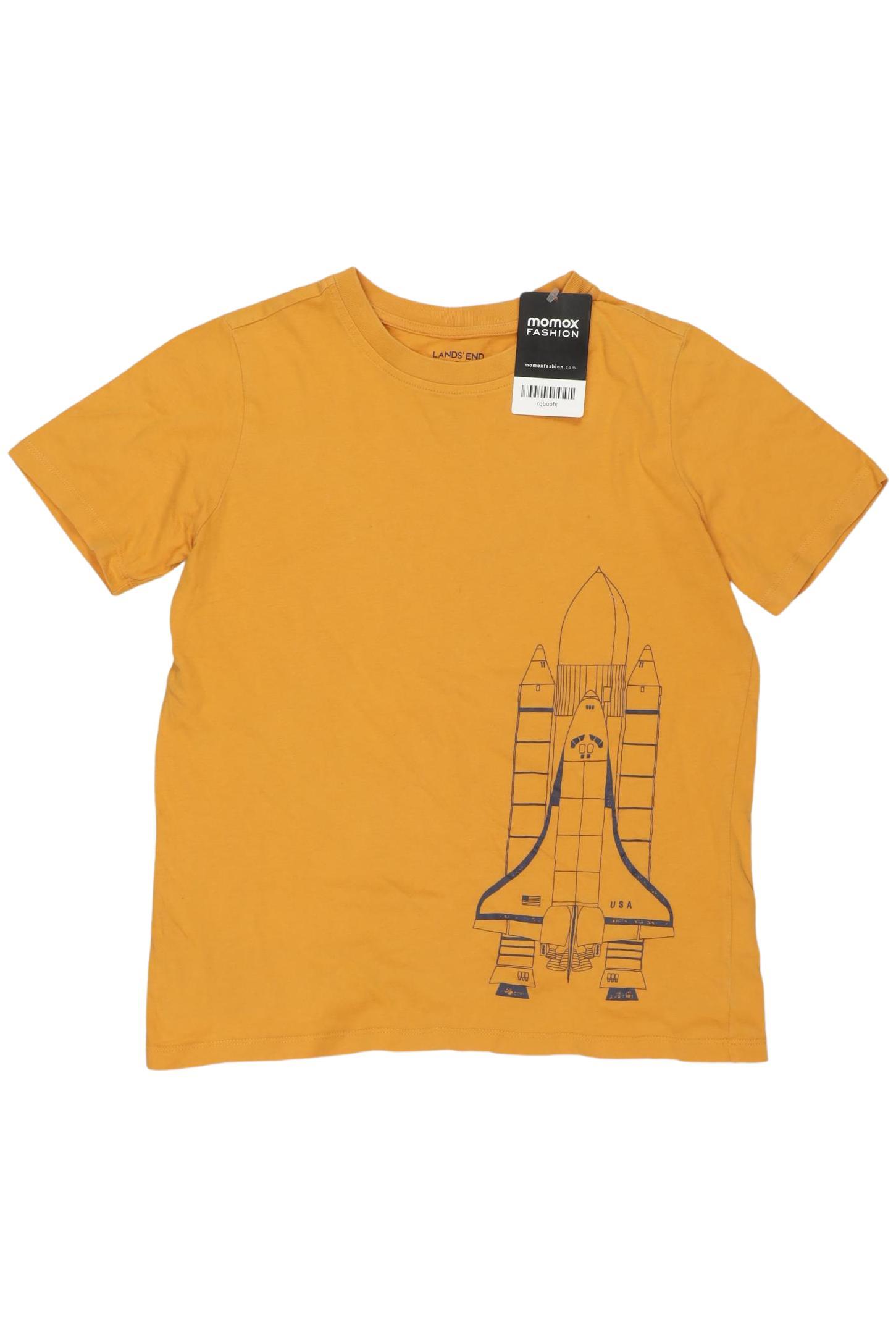 

Lands End Jungen T-Shirt, gelb, Gr. 146
