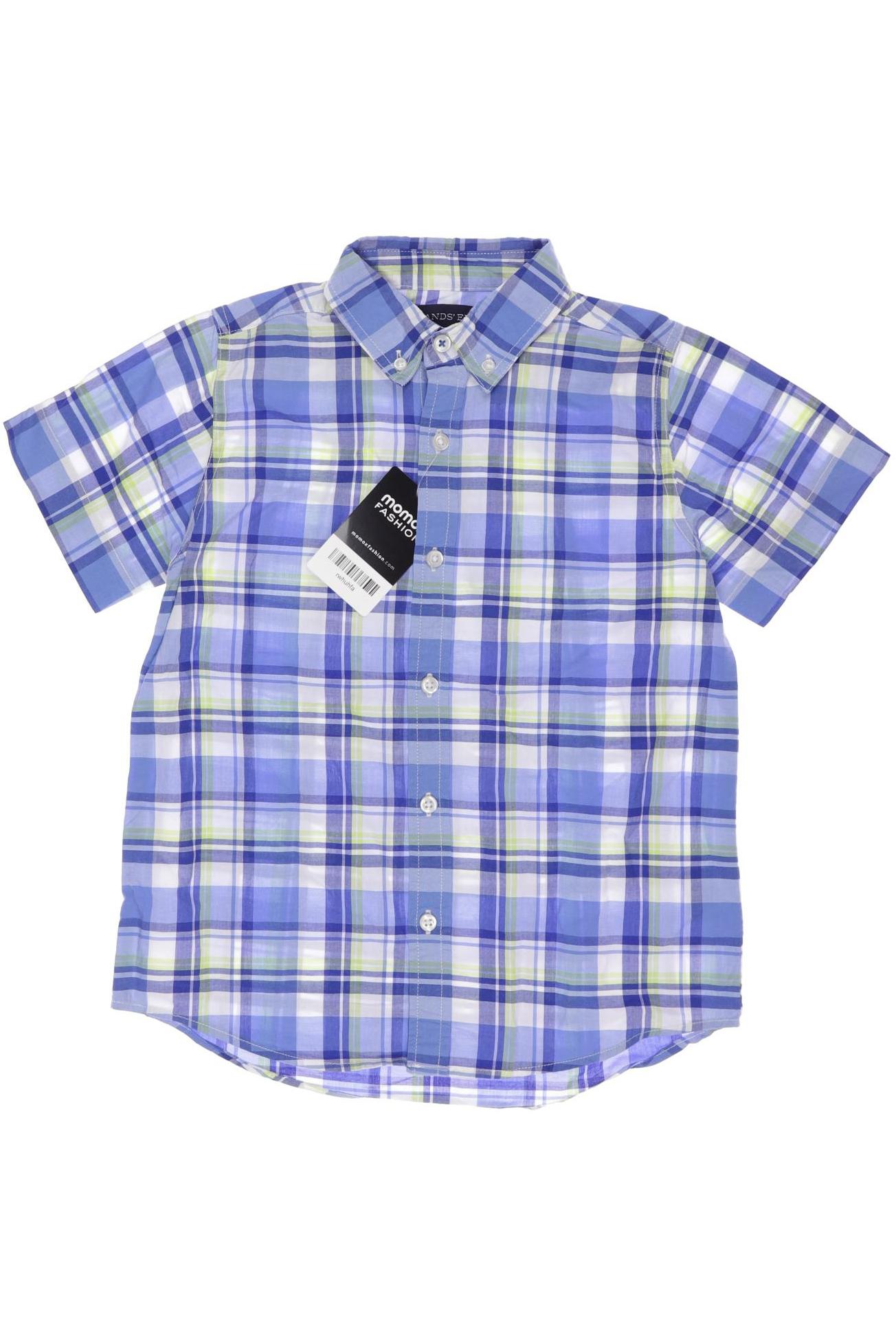 

Lands End Herren Hemd, blau, Gr. 122/128