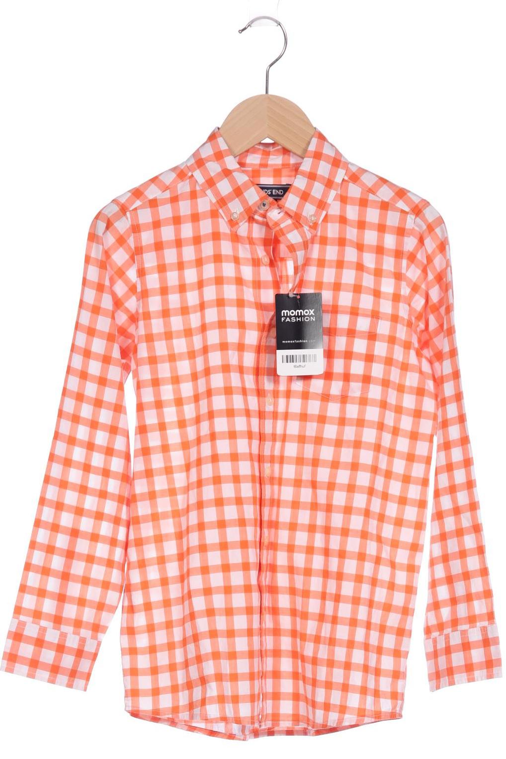 

Lands End Herren Hemd, orange, Gr. 146