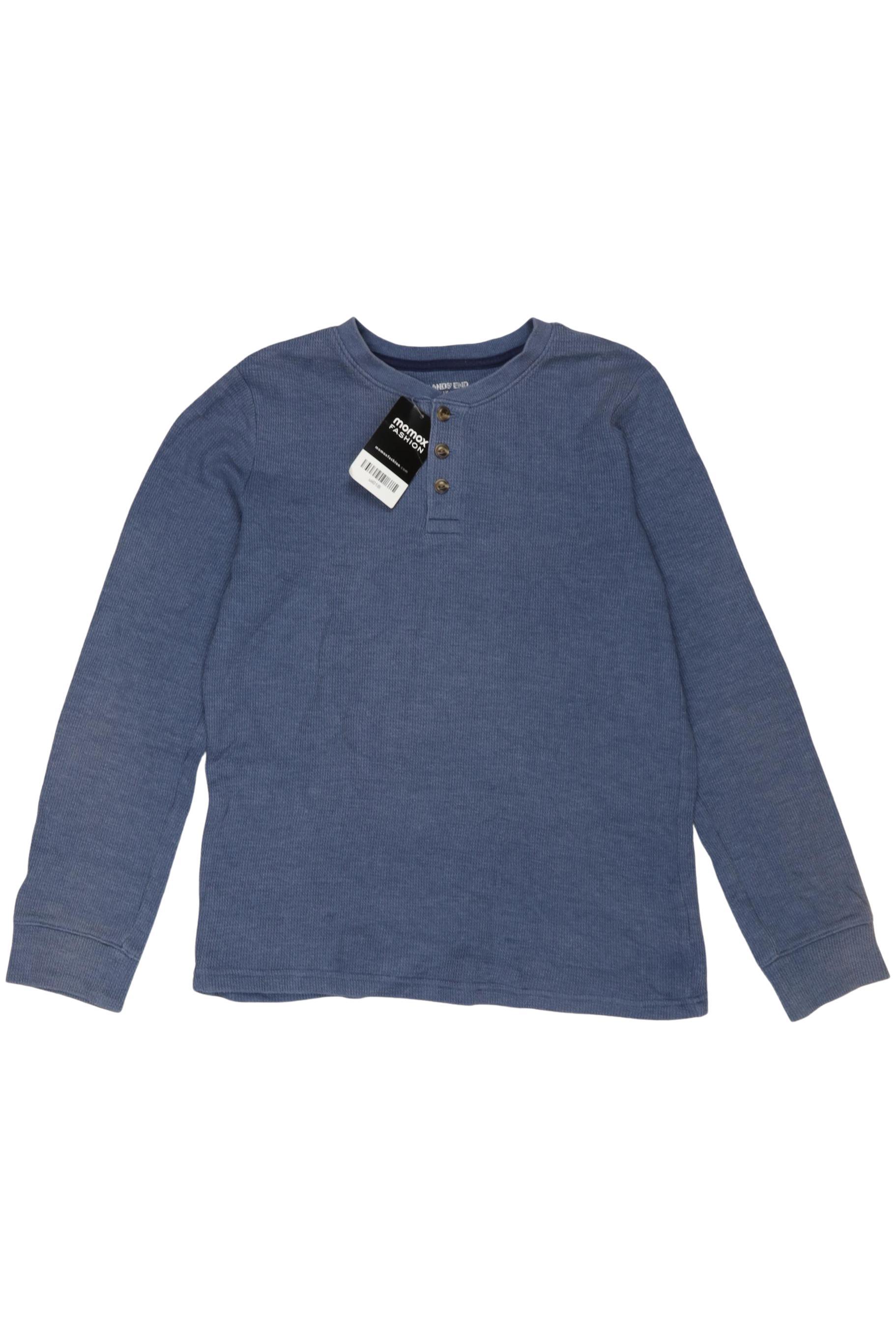 

Lands End Jungen Pullover, blau, Gr. 152