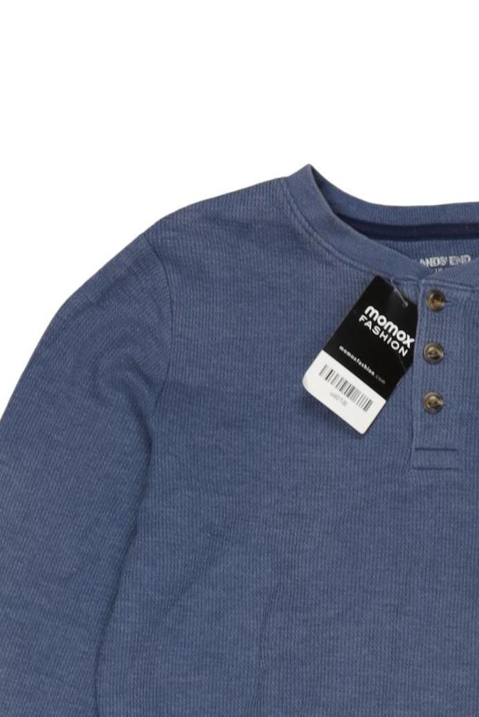Thumbnail - Lands End Jungen Pullover, blau, Gr. 152