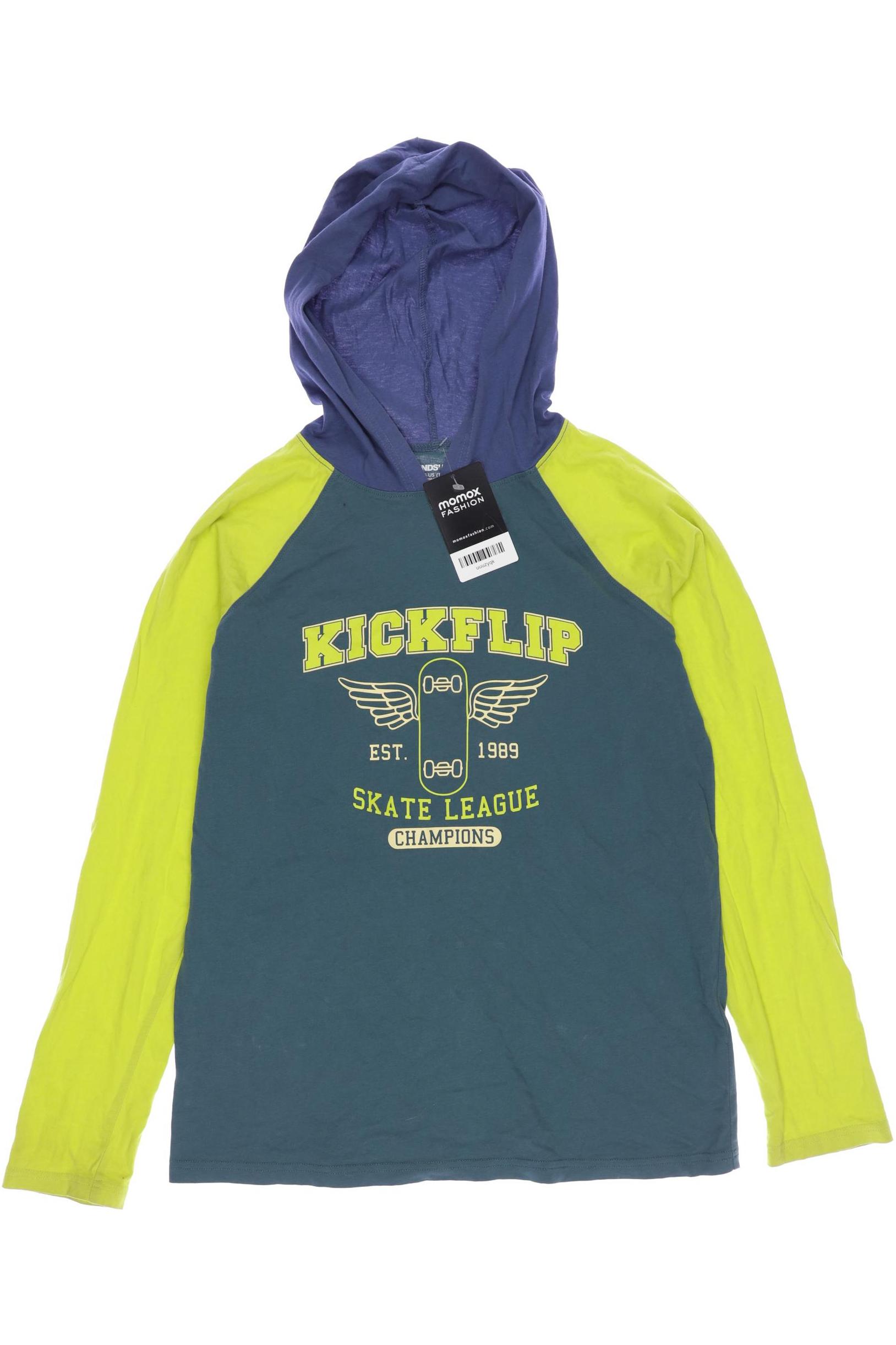 

Lands End Jungen Langarmshirt, türkis
