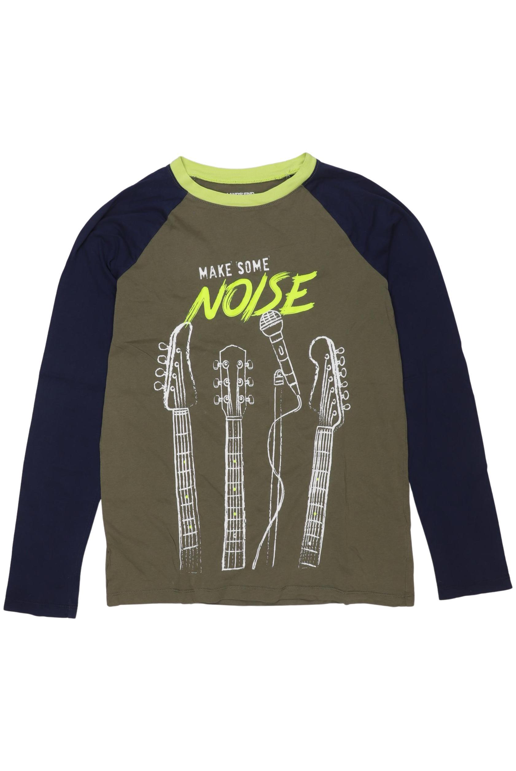 

Lands End Jungen Langarmshirt, neon, Gr. 158