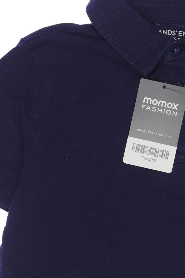 Thumbnail - Lands End Jungen Poloshirt, marineblau, Gr. 134