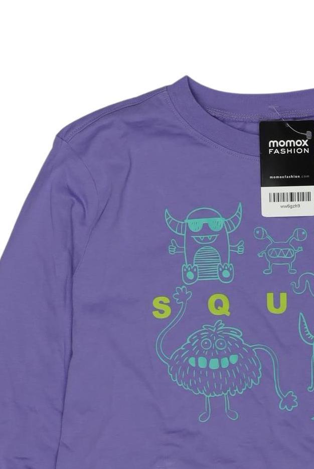 Thumbnail - Lands End Jungen Langarmshirt, flieder, Gr. 152