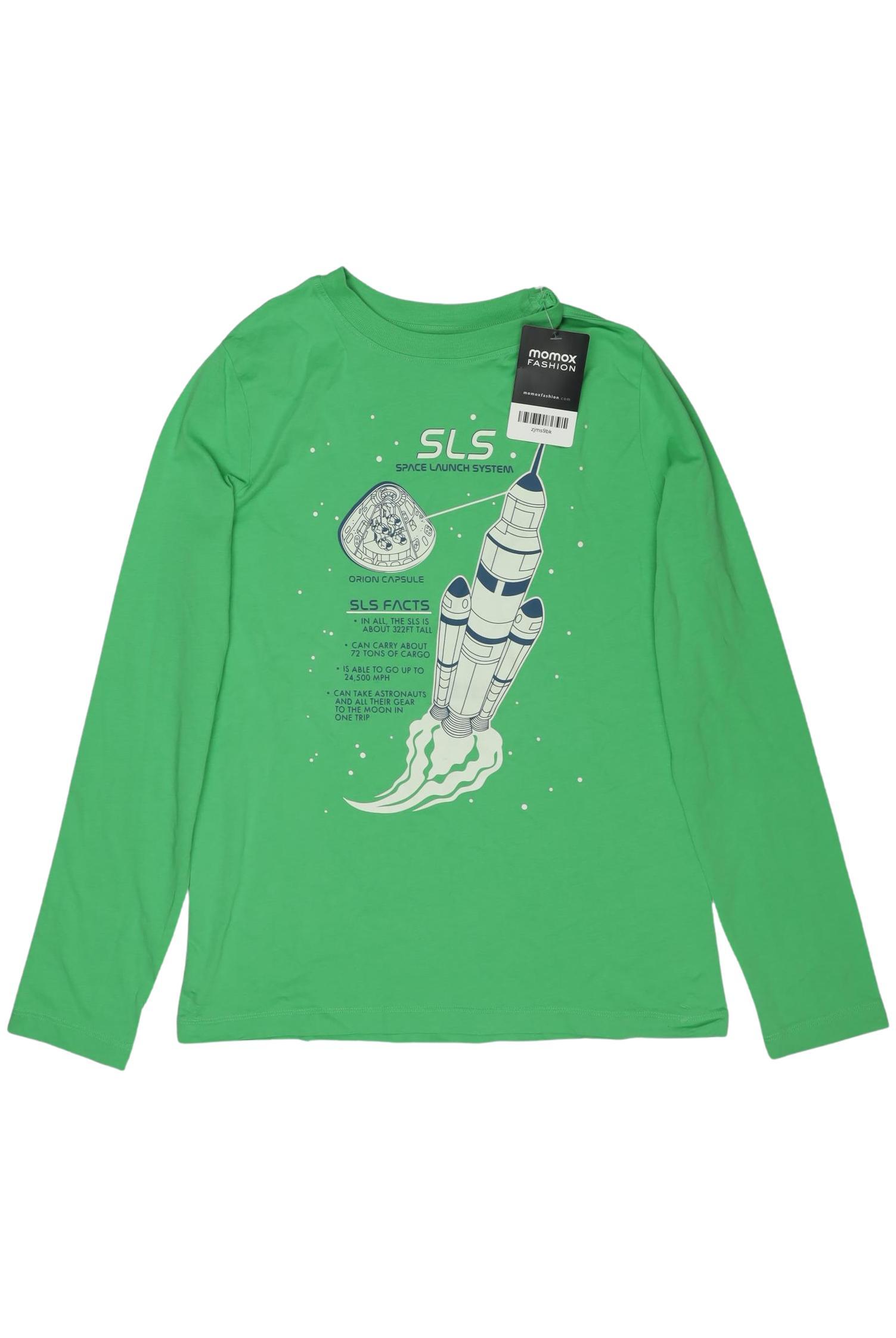 

Lands End Jungen Langarmshirt, grün, Gr. 158