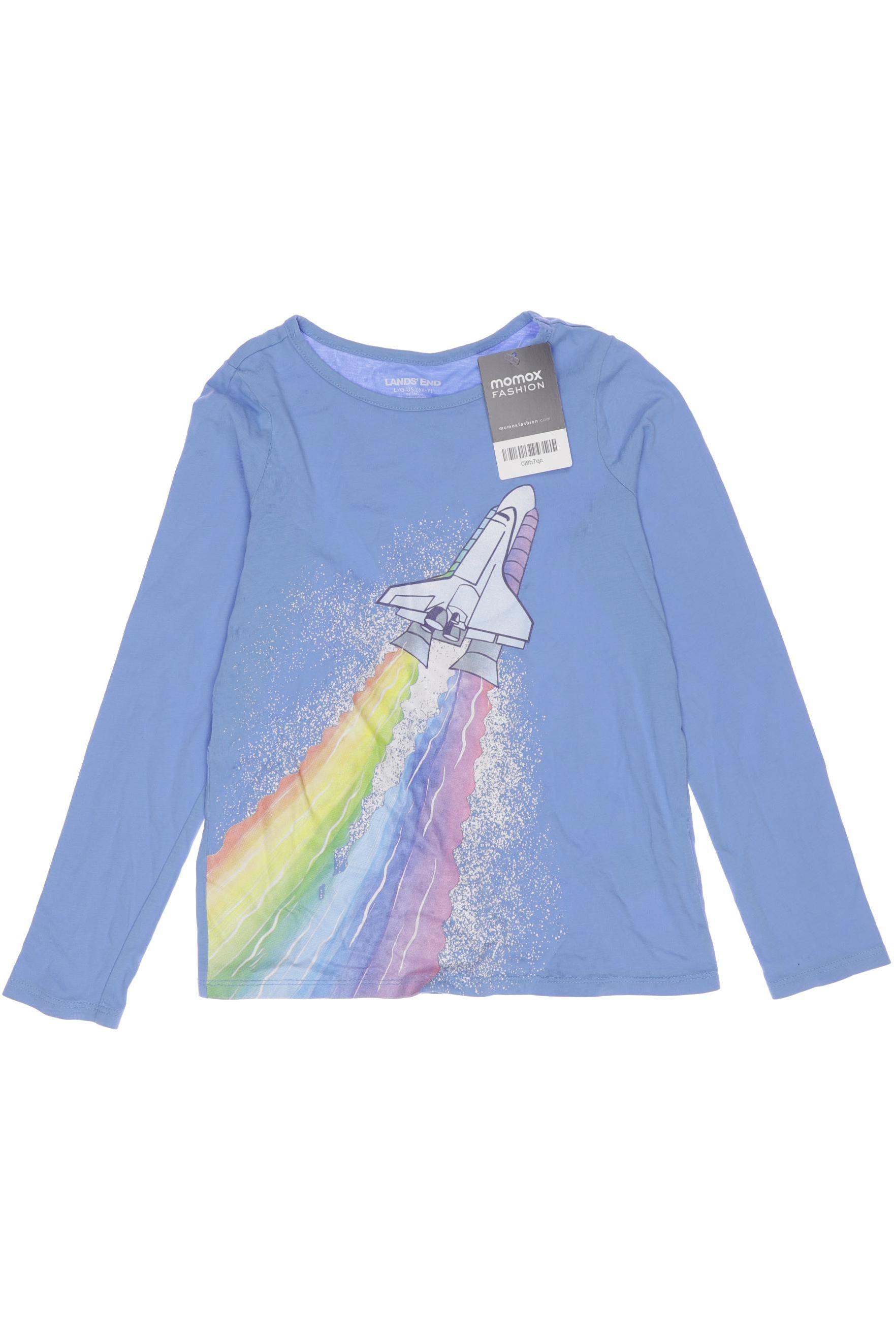 

Lands End Damen Langarmshirt, hellblau, Gr. 122
