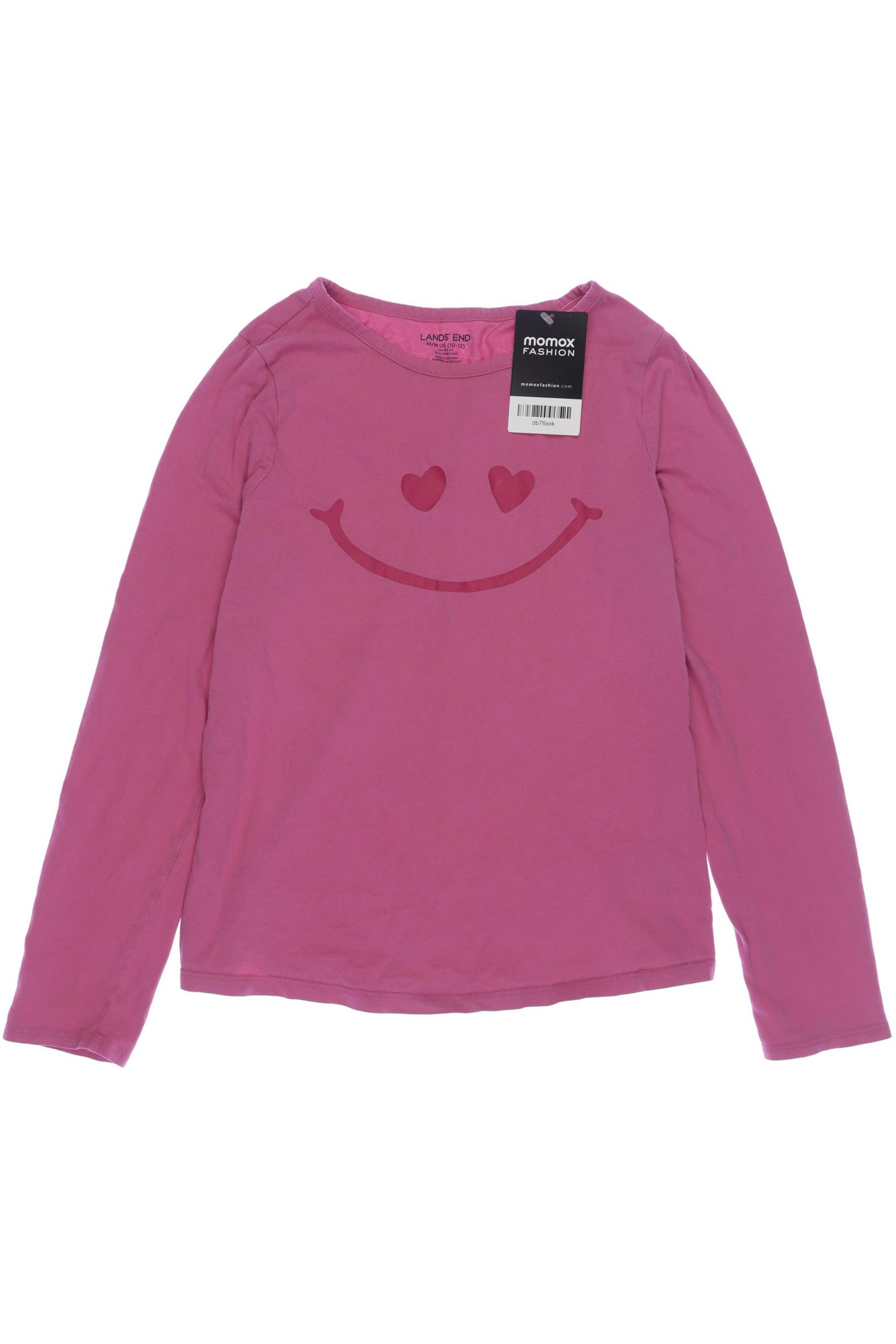 

Lands End Damen Langarmshirt, pink, Gr. 146