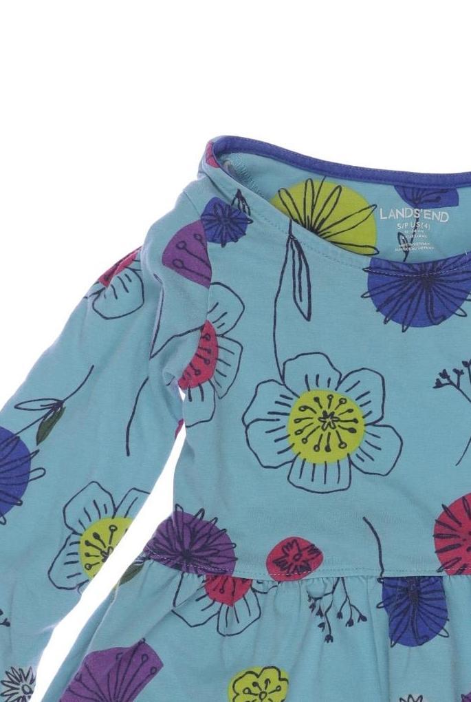 Thumbnail - Lands End Mädchen Kleid, hellblau, Gr. 98/104