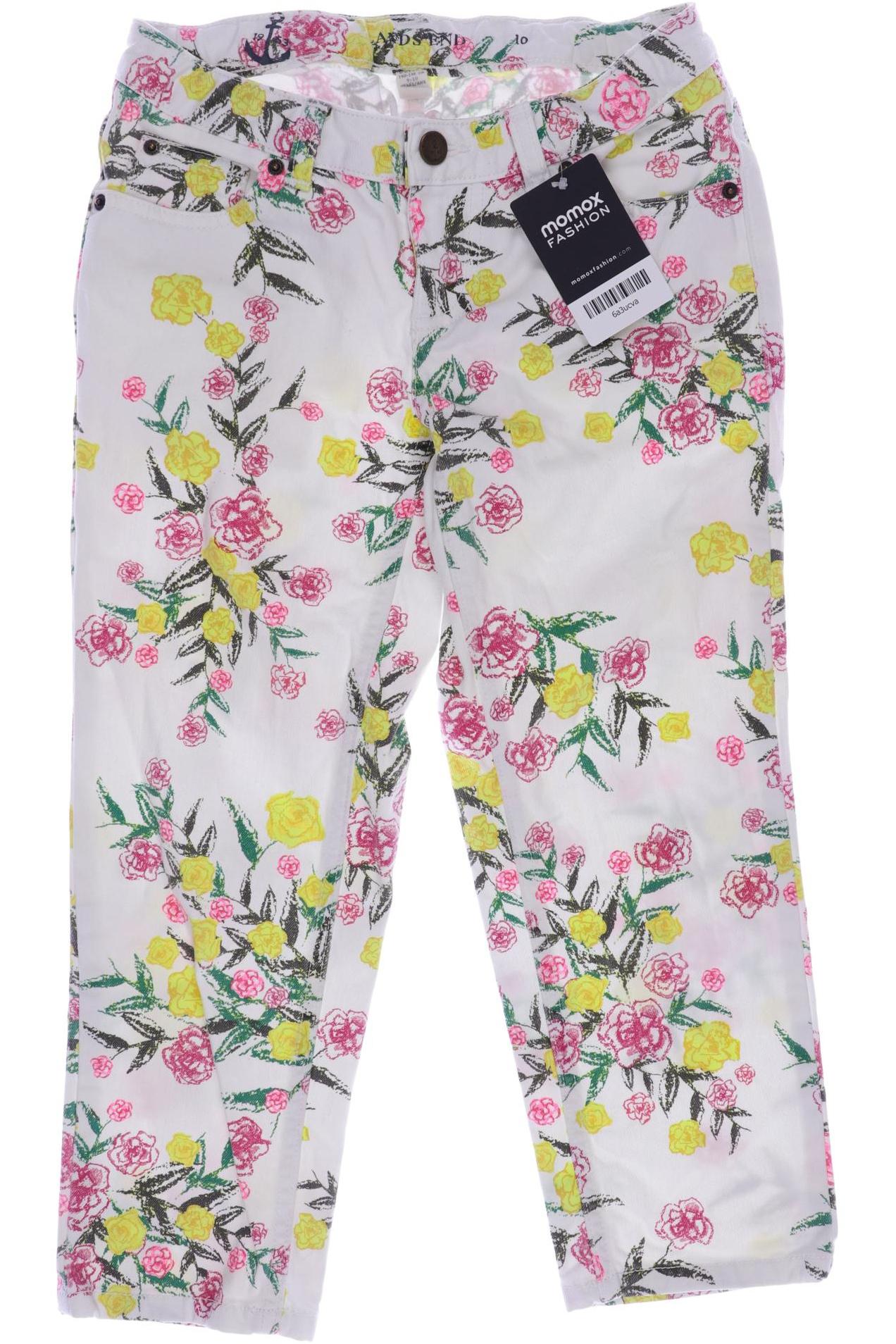 

Lands End Damen Jeans, weiß, Gr. 140