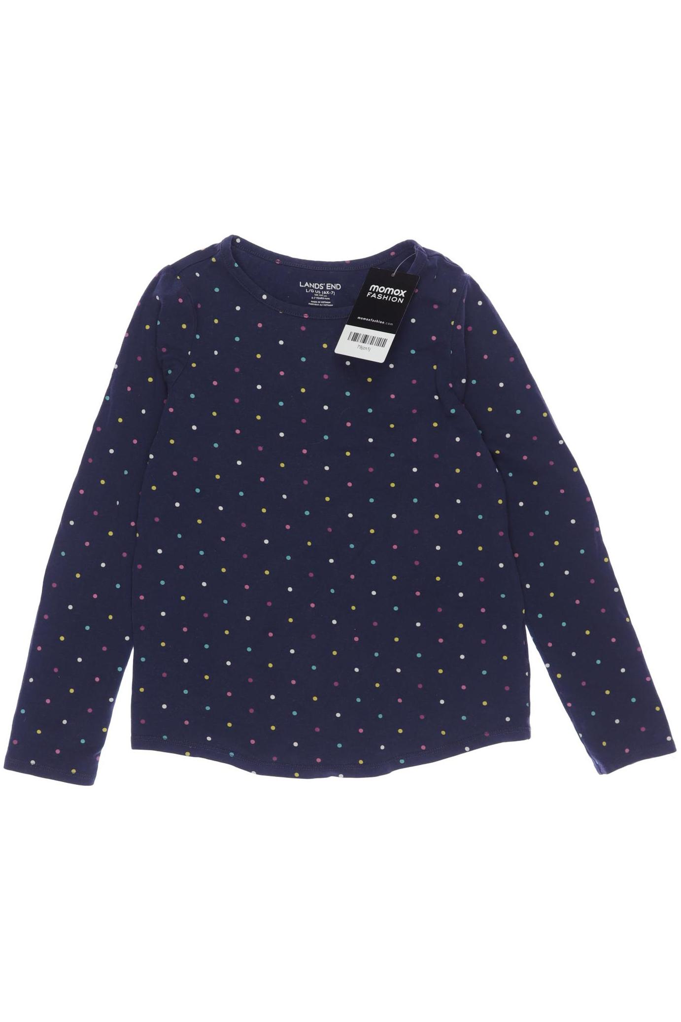 

Lands End Damen Langarmshirt, marineblau, Gr. 122/128